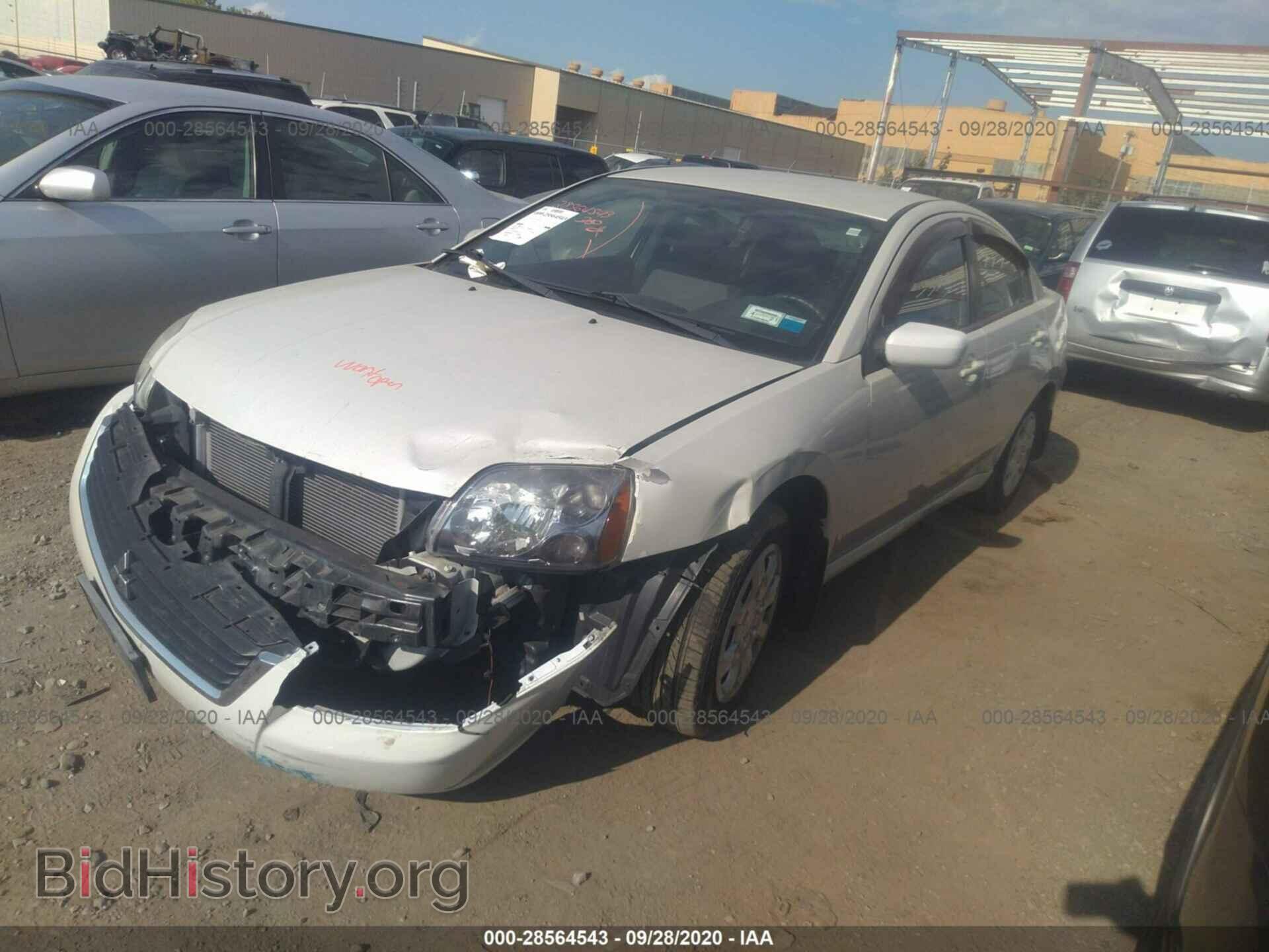 2009 MITSUBISHI GALANT - VIN: 4A3AB36F79E007682 - Фото 2