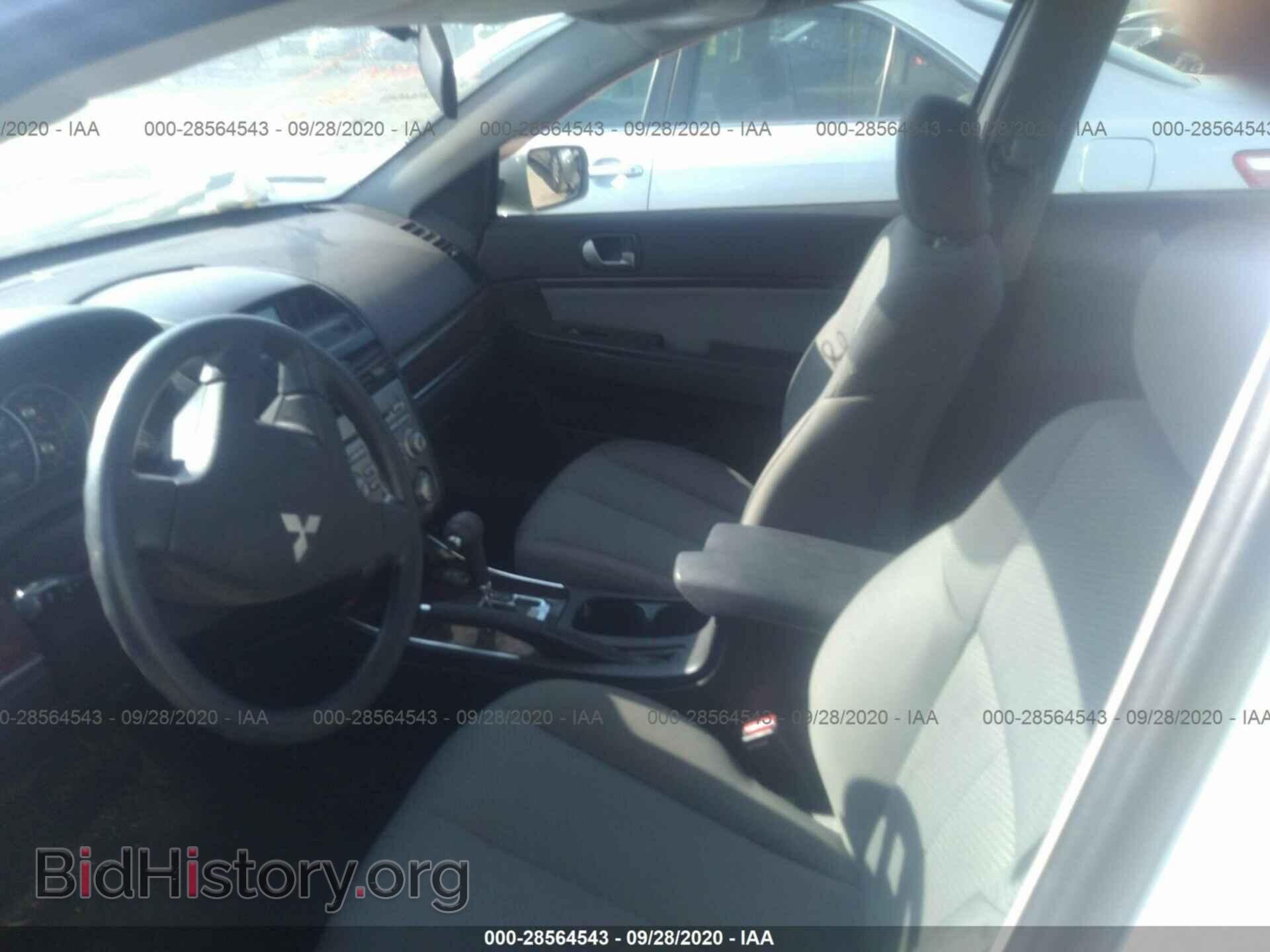 2009 MITSUBISHI GALANT - VIN: 4A3AB36F79E007682 - Фото 5
