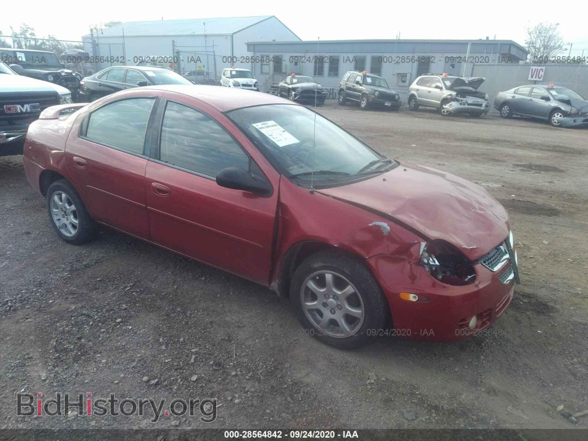 Photo 1B3ES56C45D259283 - DODGE NEON 2005