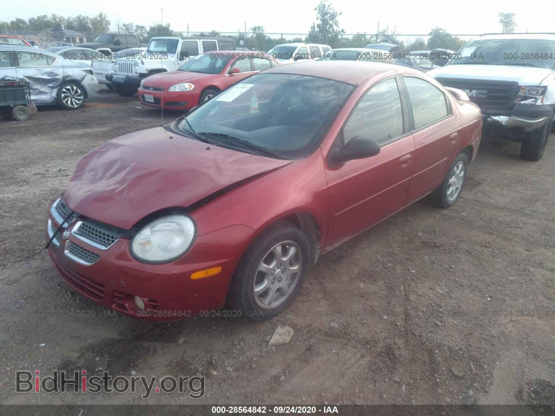 2005 DODGE NEON - VIN: 1B3ES56C45D259283 - Фото 2