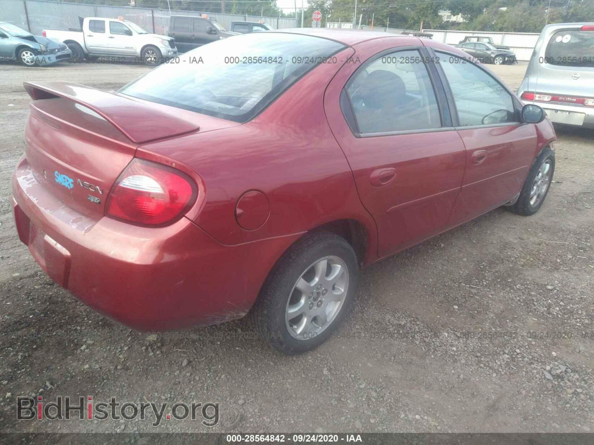 2005 DODGE NEON - VIN: 1B3ES56C45D259283 - Фото 4
