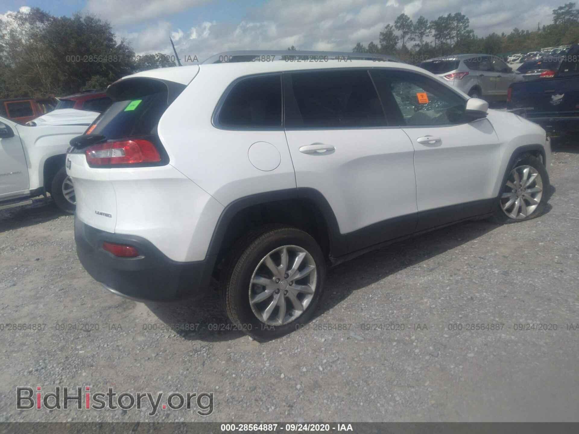 2016 JEEP CHEROKEE - VIN: 1C4PJLDB8GW184121 - Фото 4