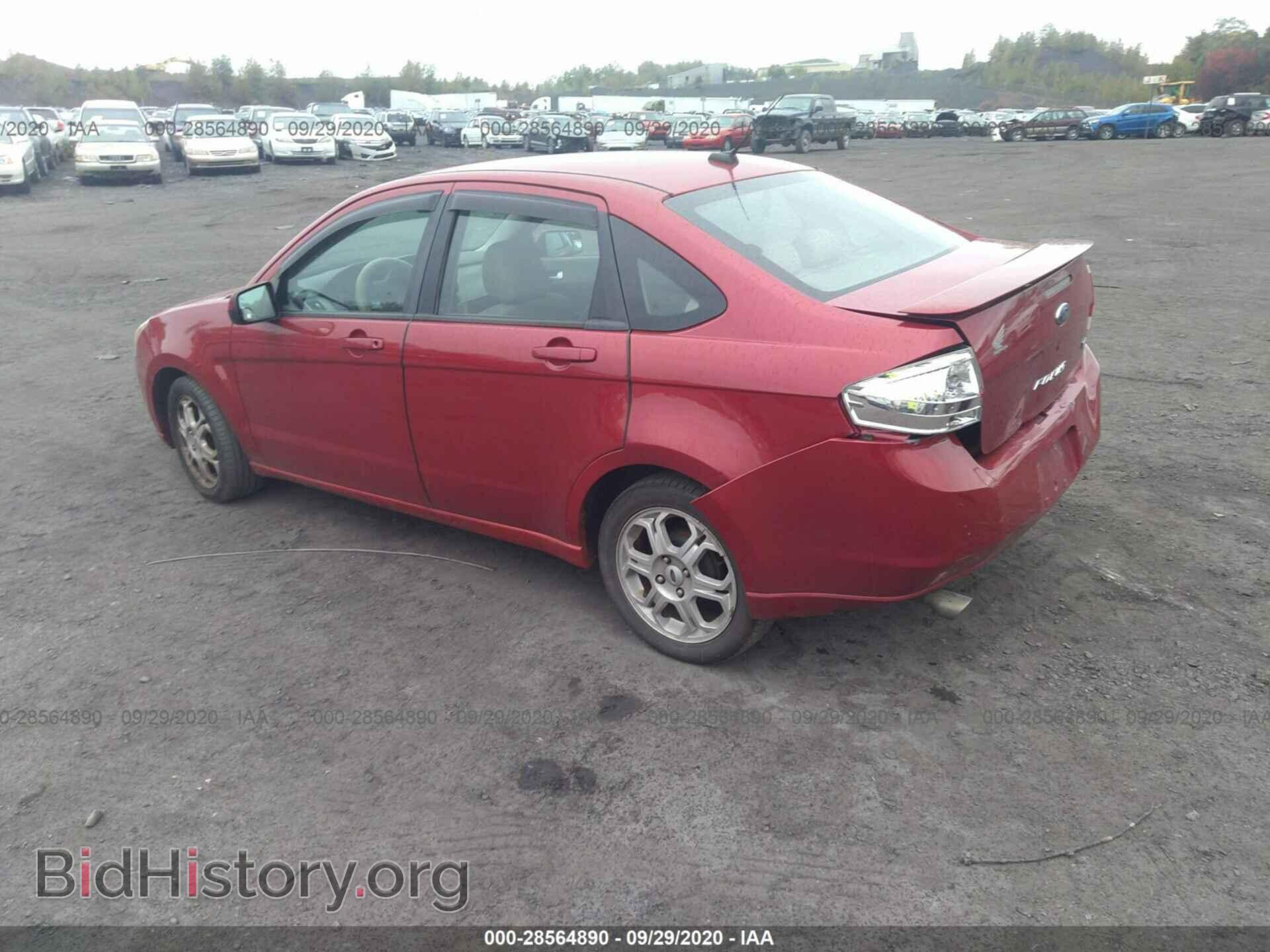 2009 FORD FOCUS - VIN: 1FAHP36N09W158518 - Фото 3