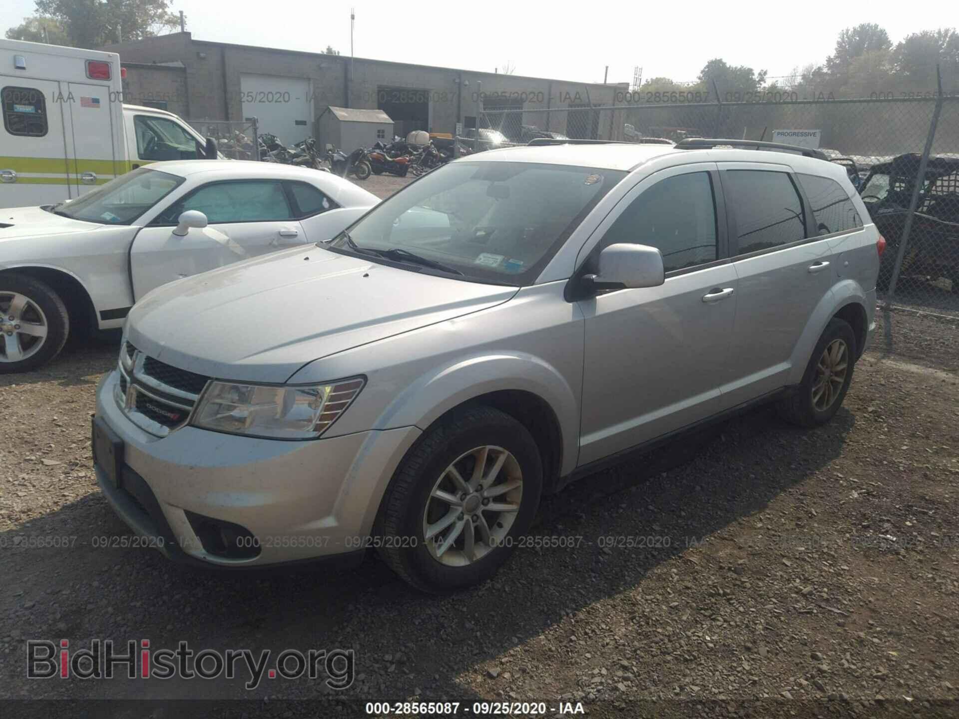 2013 DODGE JOURNEY - VIN: 3C4PDCBB5DT723726 - Фото 2