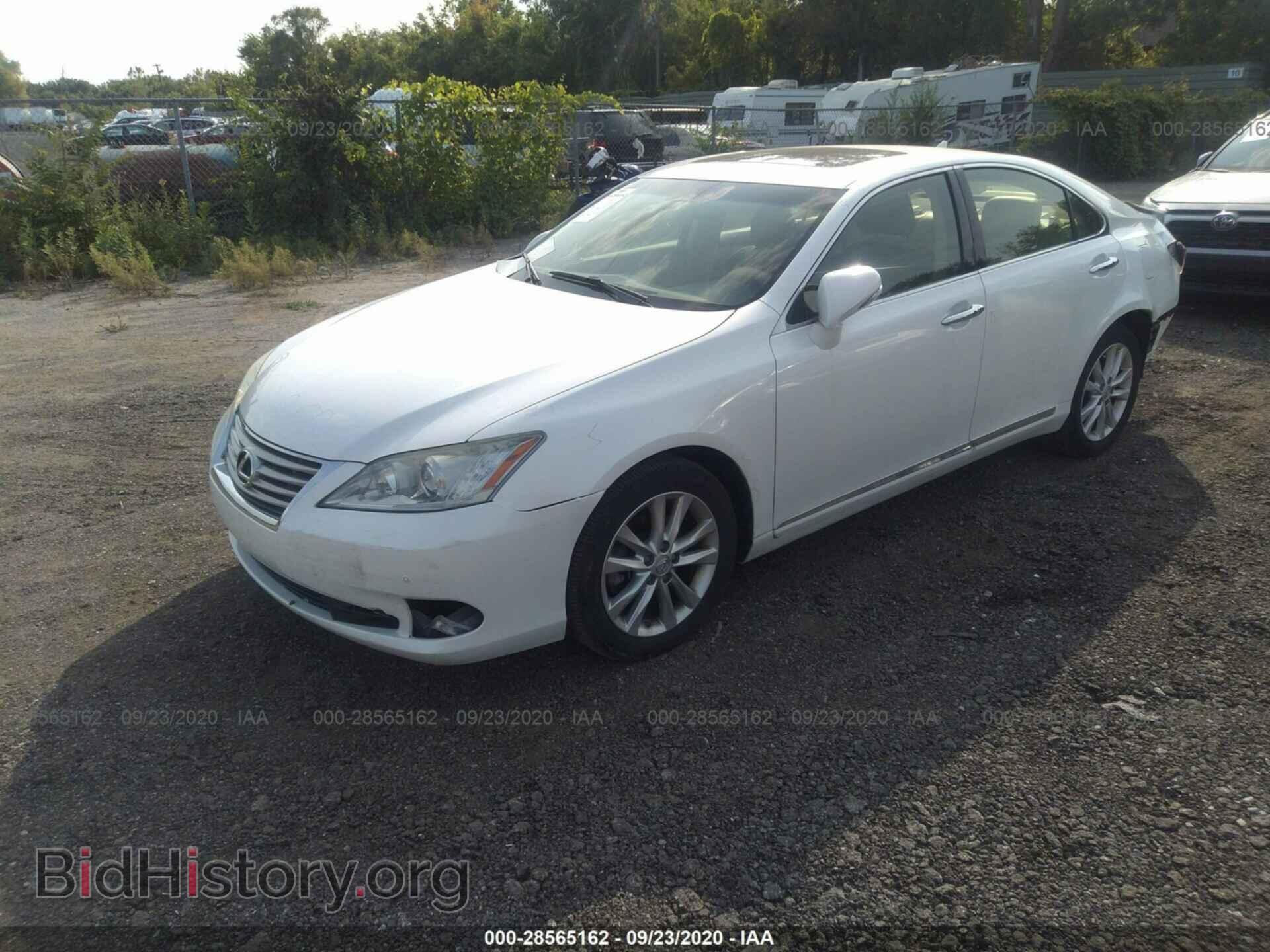 2012 LEXUS ES 350 - VIN: JTHBK1EG6C2512643 - Фото 2