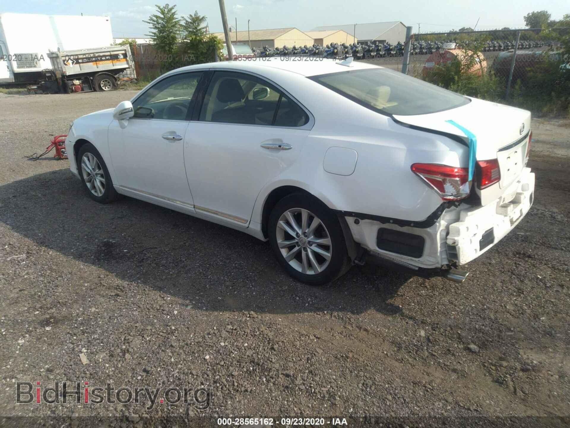 2012 LEXUS ES 350 - VIN: JTHBK1EG6C2512643 - Фото 3