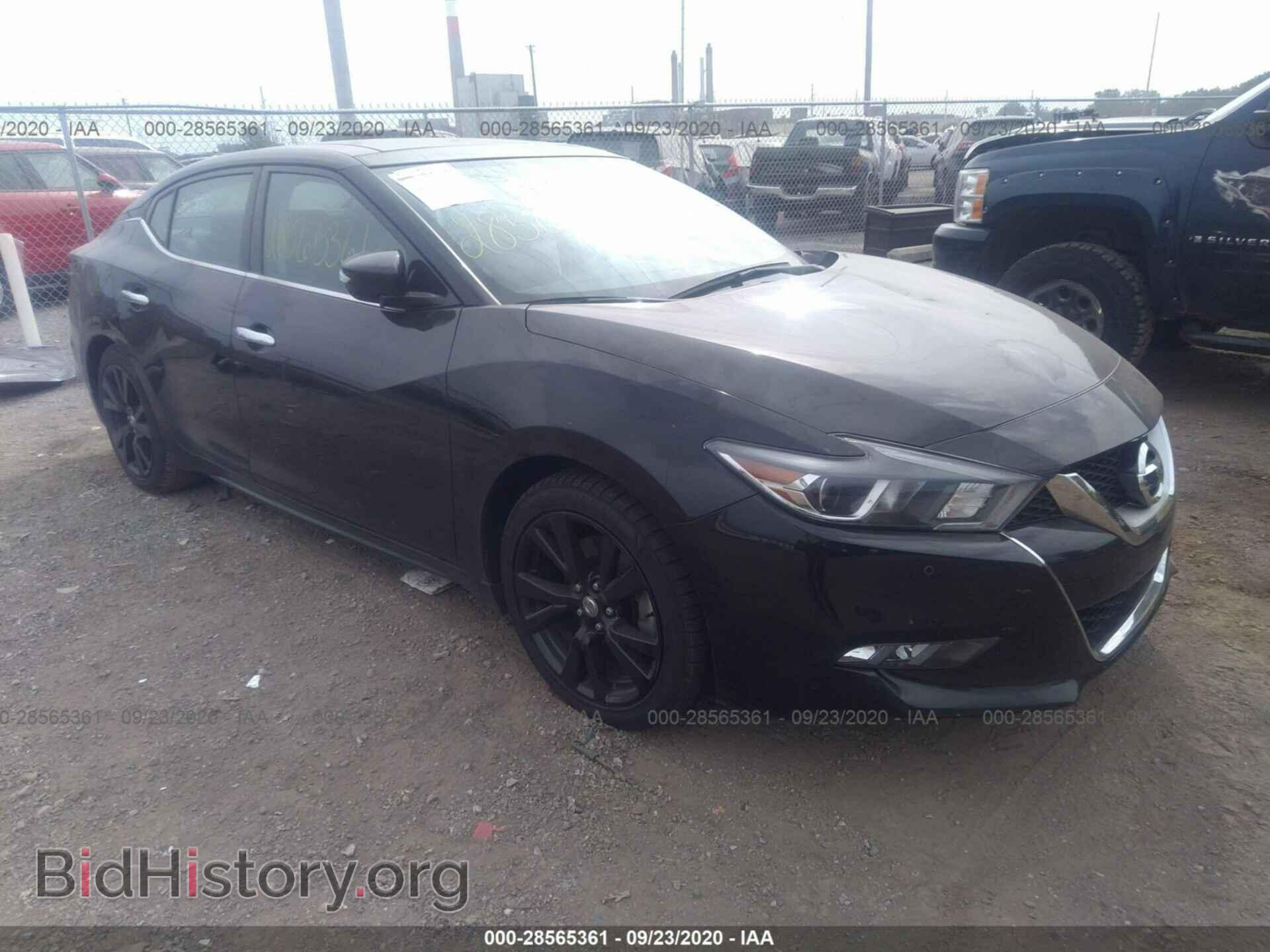 Фотография 1N4AA6AP3HC392259 - NISSAN MAXIMA 2017