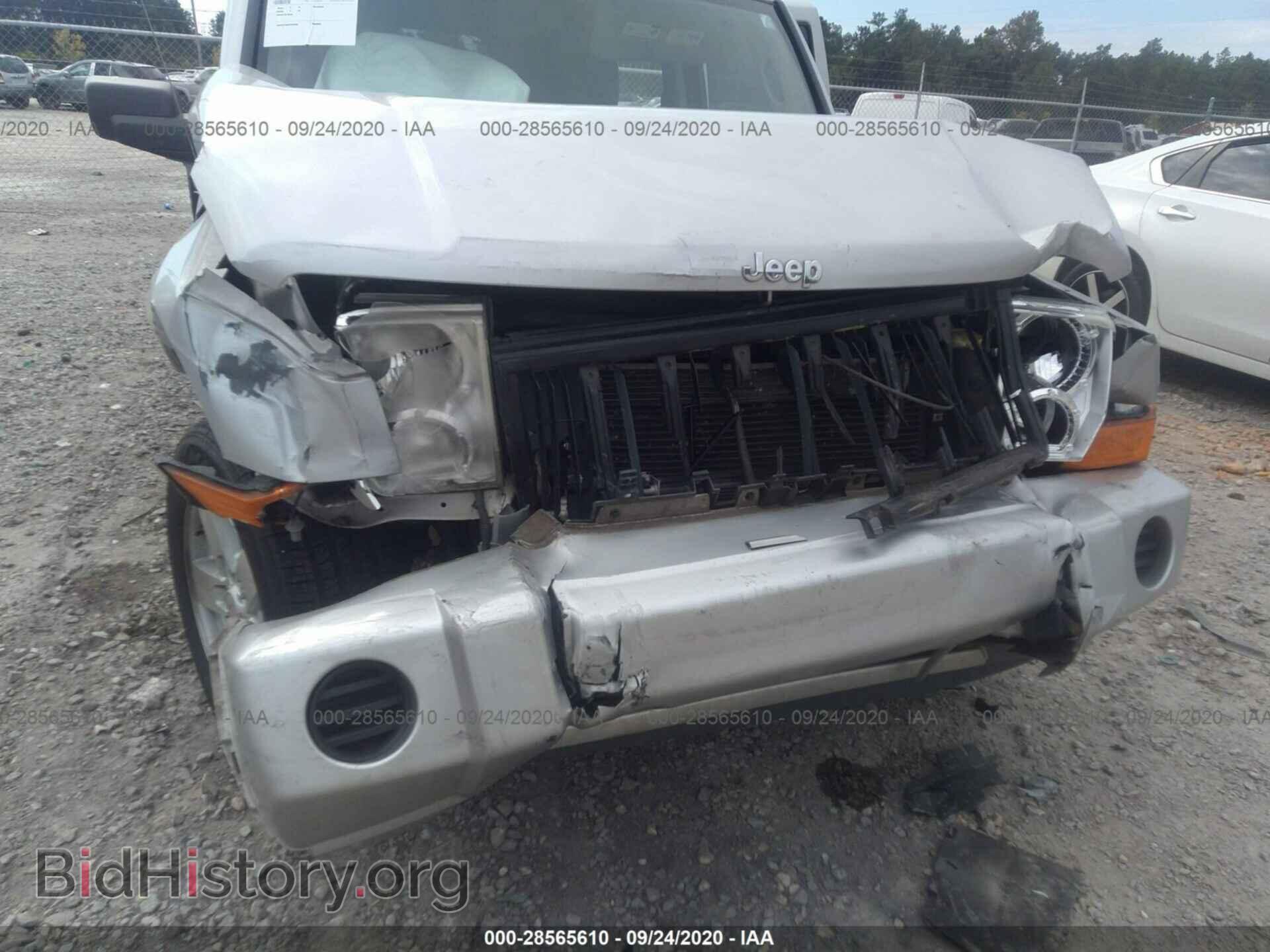 2006 JEEP COMMANDER - VIN: 1J8HH48N36C340827 - Фото 6