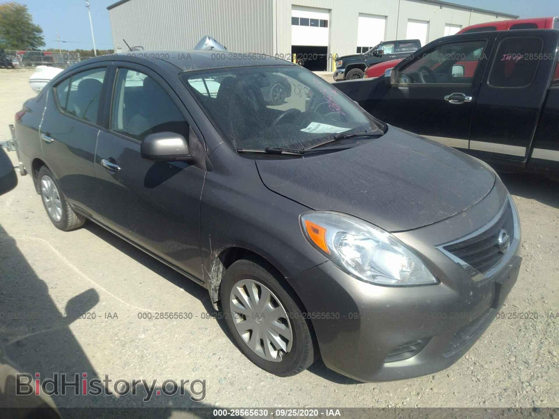 Фотография 3N1CN7AP1CL863547 - NISSAN VERSA 2012