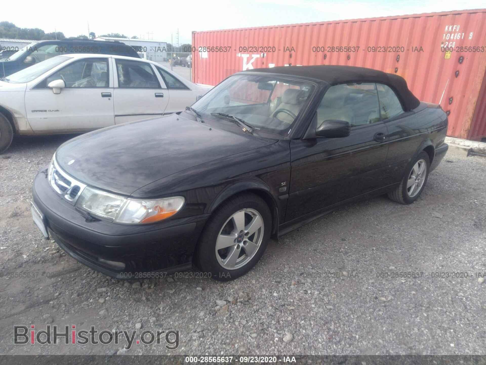 2003 SAAB 9-3 - VIN: YS3DF75K037005111 - Фото 2
