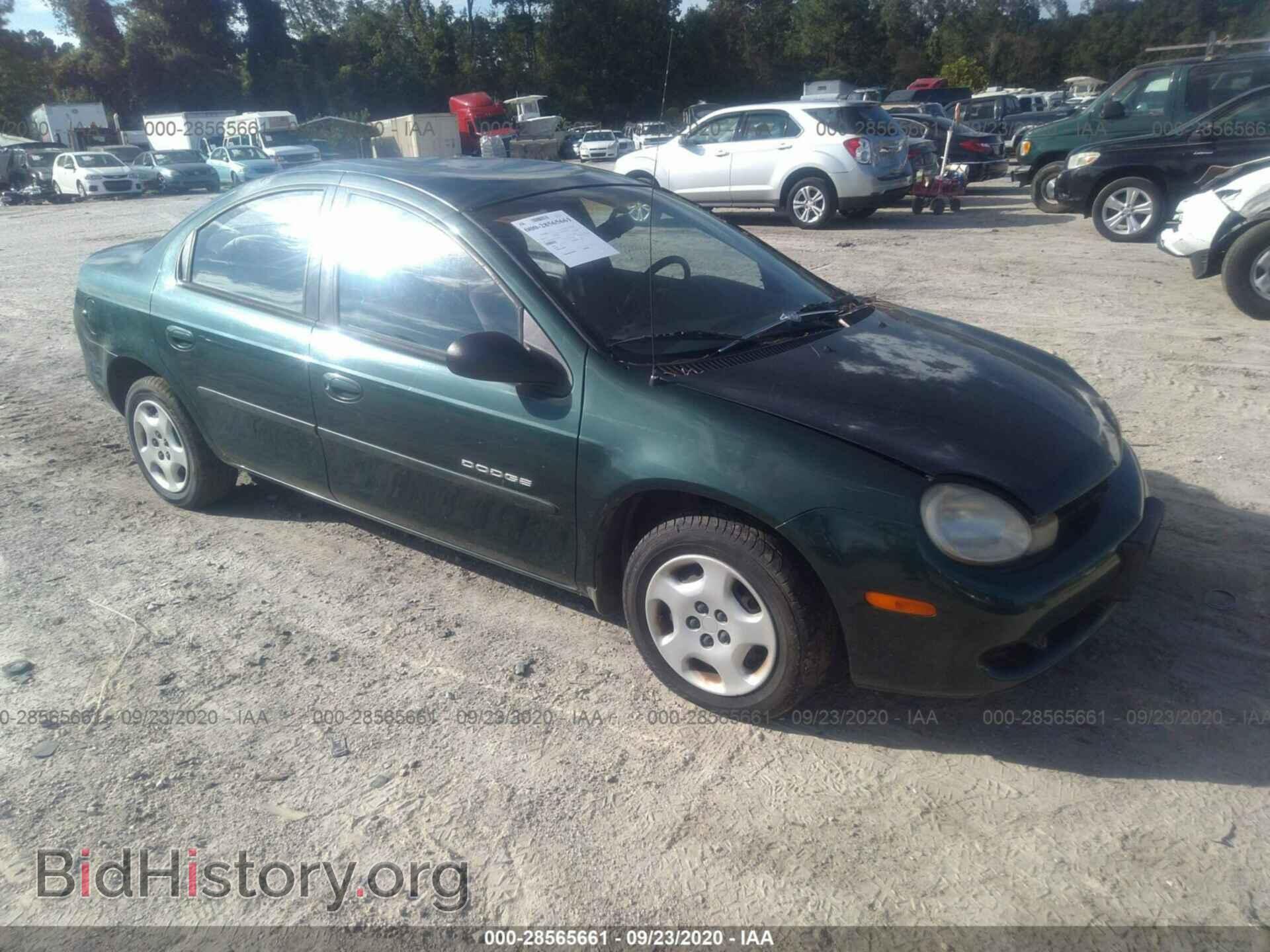 Photo 1B3ES46C6YD817309 - DODGE NEON 2000