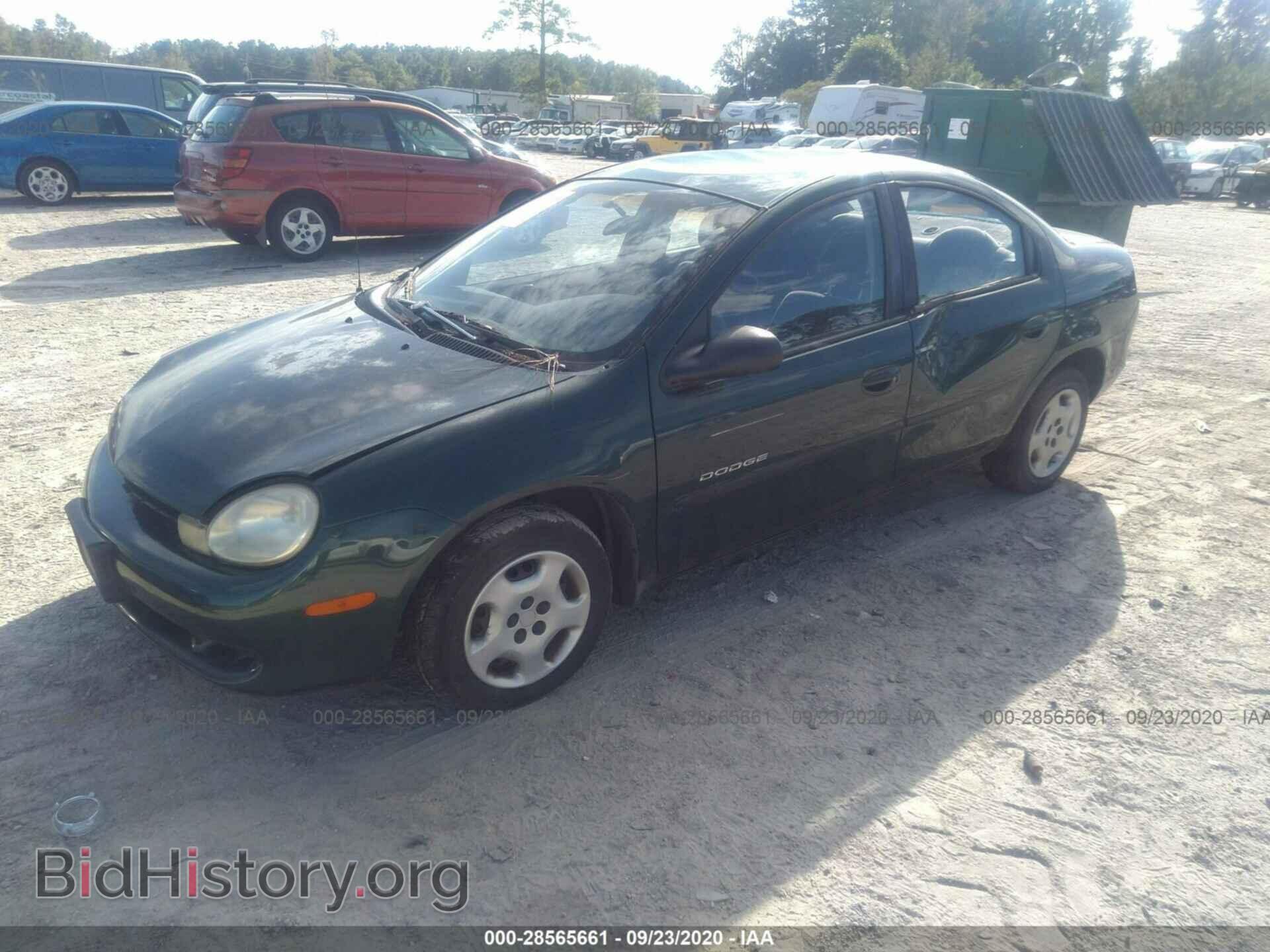2000 DODGE NEON - VIN: 1B3ES46C6YD817309 - Фото 2