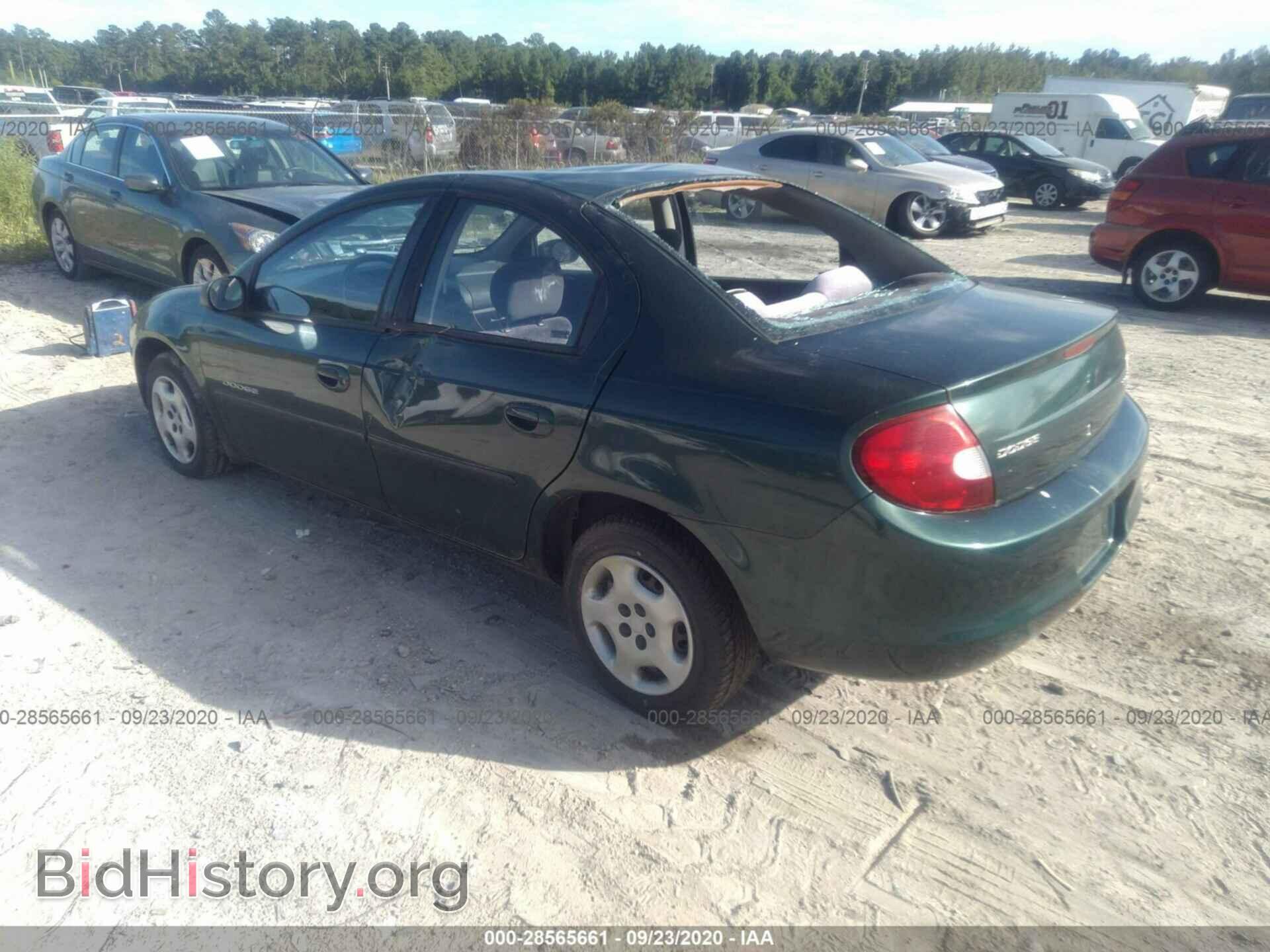 2000 DODGE NEON - VIN: 1B3ES46C6YD817309 - Фото 3