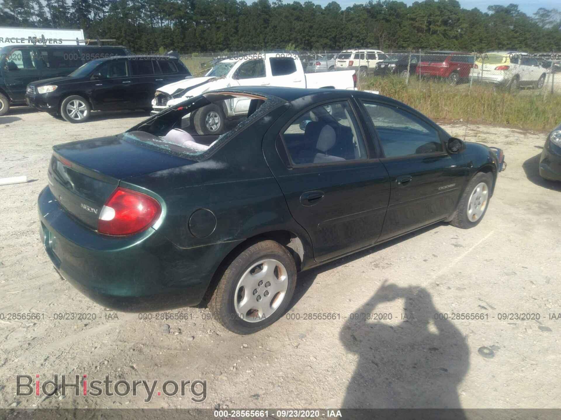 2000 DODGE NEON - VIN: 1B3ES46C6YD817309 - Фото 4