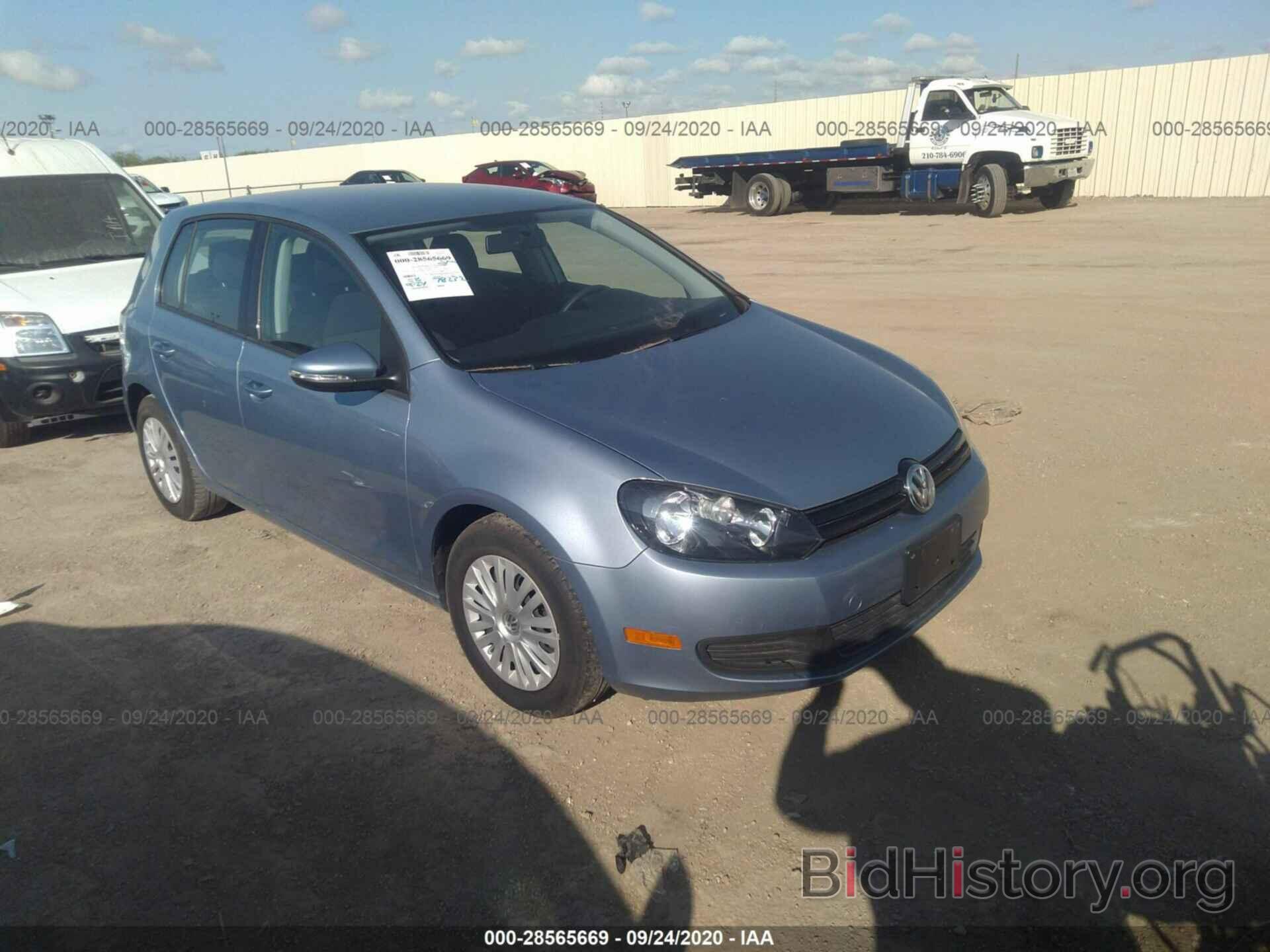 Photo WVWDB7AJ3CW235912 - VOLKSWAGEN GOLF 2012