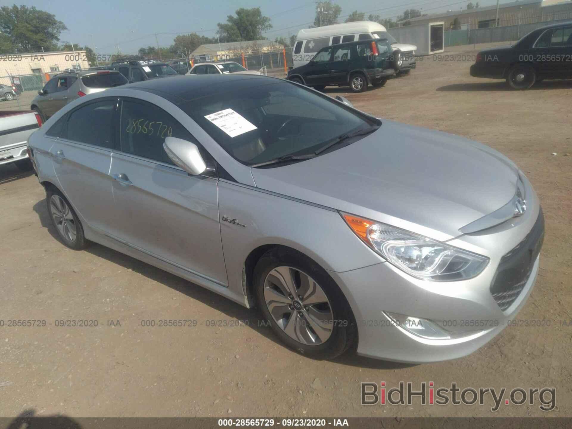 Photo KMHEC4A43DA051221 - HYUNDAI SONATA HYBRID 2013