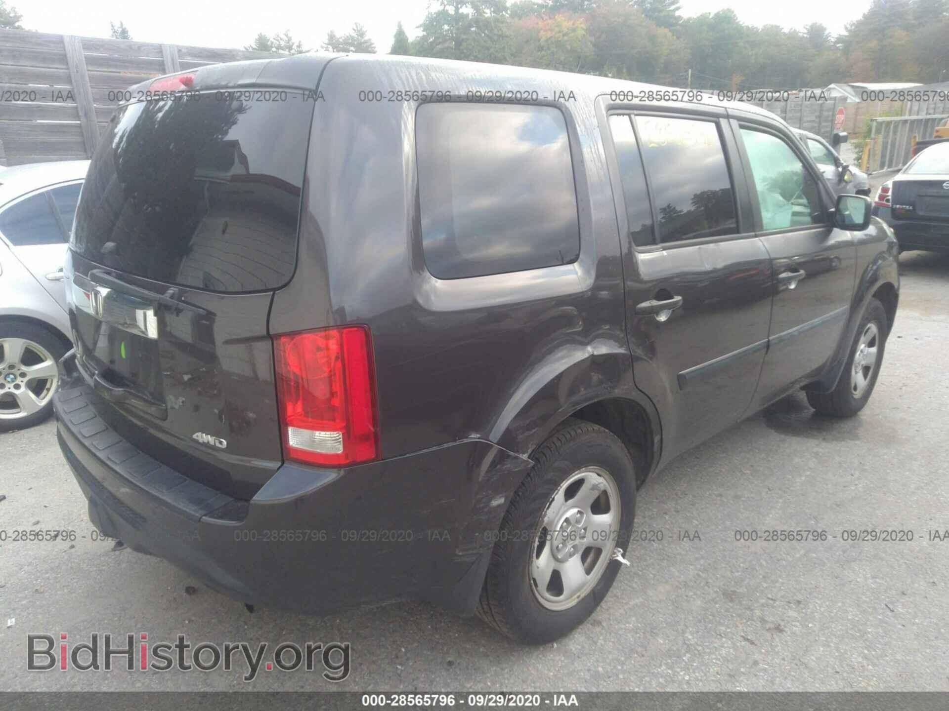 2012 HONDA PILOT - VIN: 5FNYF4H26CB005983 - Photo 4