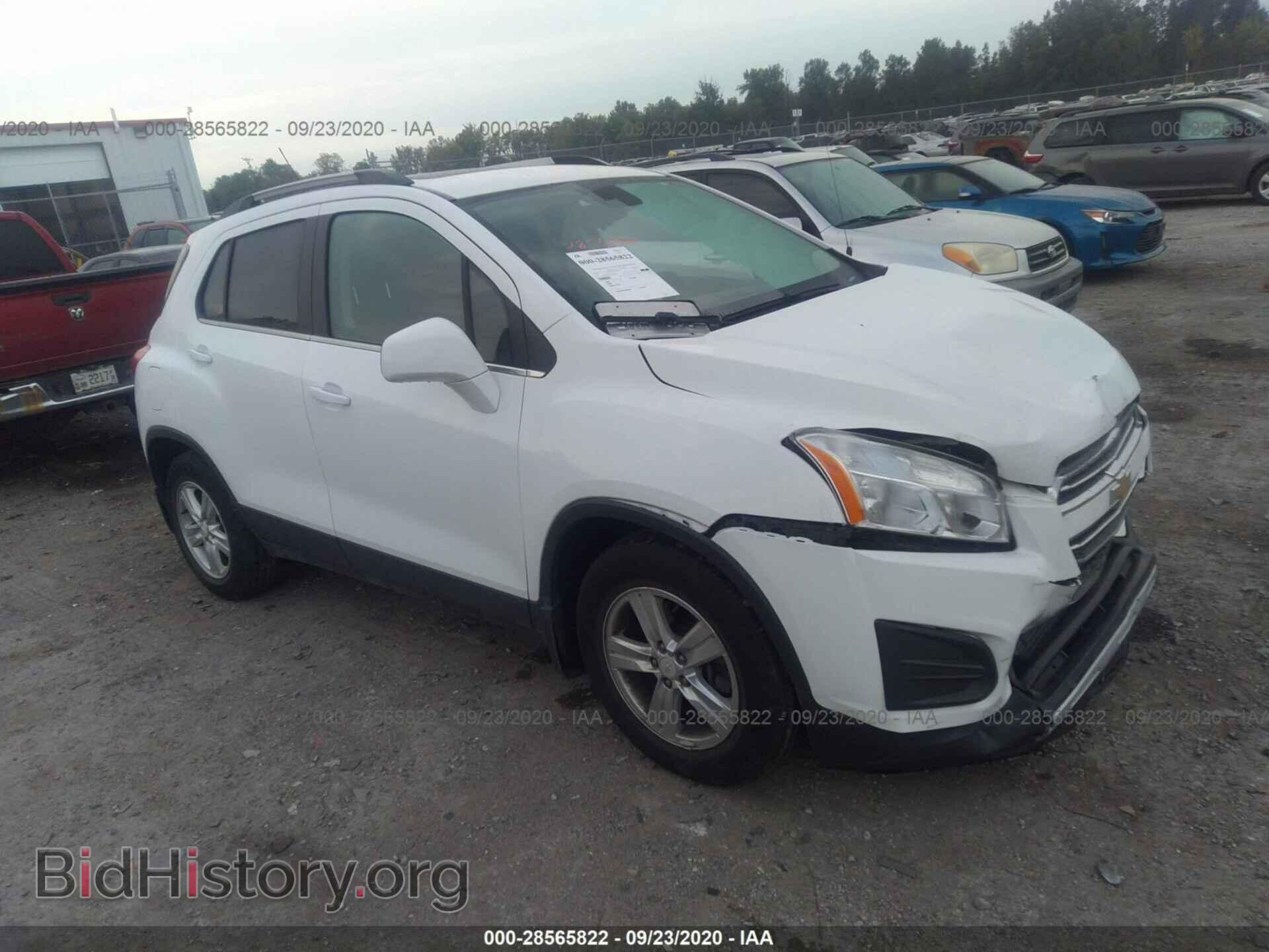 Фотография 3GNCJLSB2GL269535 - CHEVROLET TRAX 2016