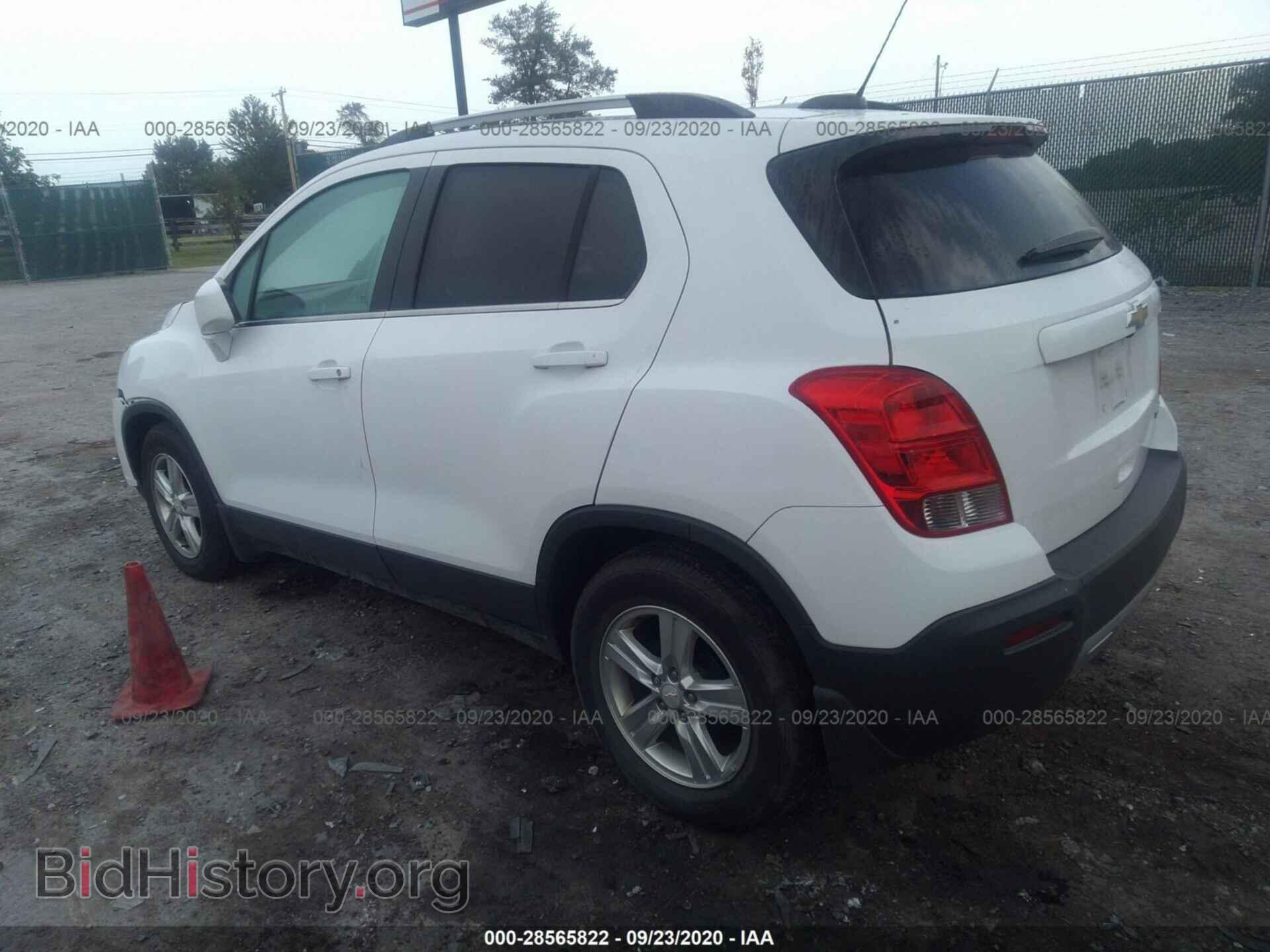 2016 CHEVROLET TRAX - VIN: 3GNCJLSB2GL269535 - Фото 3