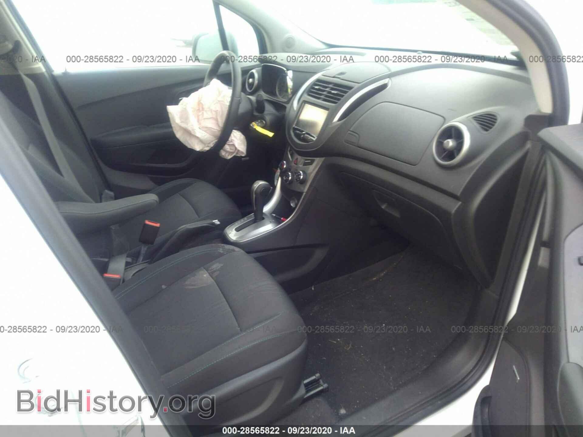2016 CHEVROLET TRAX - VIN: 3GNCJLSB2GL269535 - Фото 5