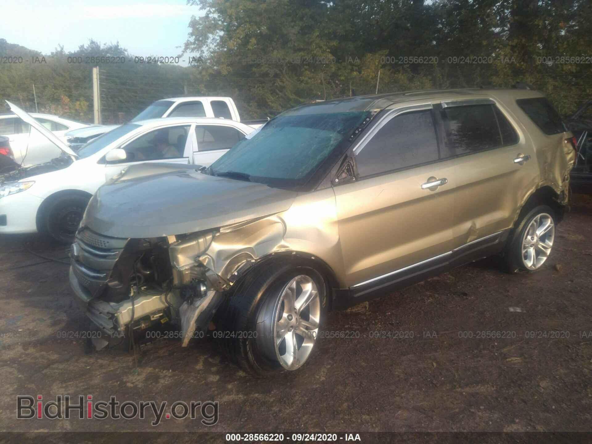 2012 FORD EXPLORER - VIN: 1FMHK8F89CGA52758 - Фото 2