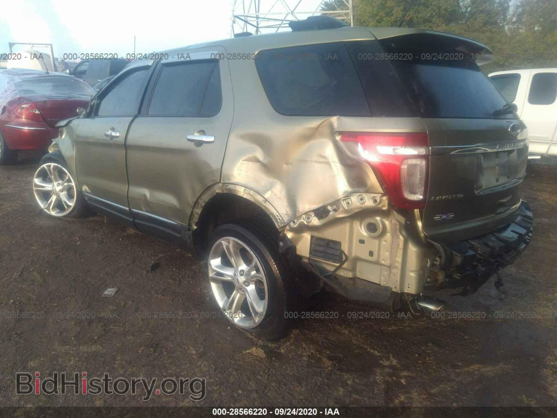 2012 FORD EXPLORER - VIN: 1FMHK8F89CGA52758 - Фото 3