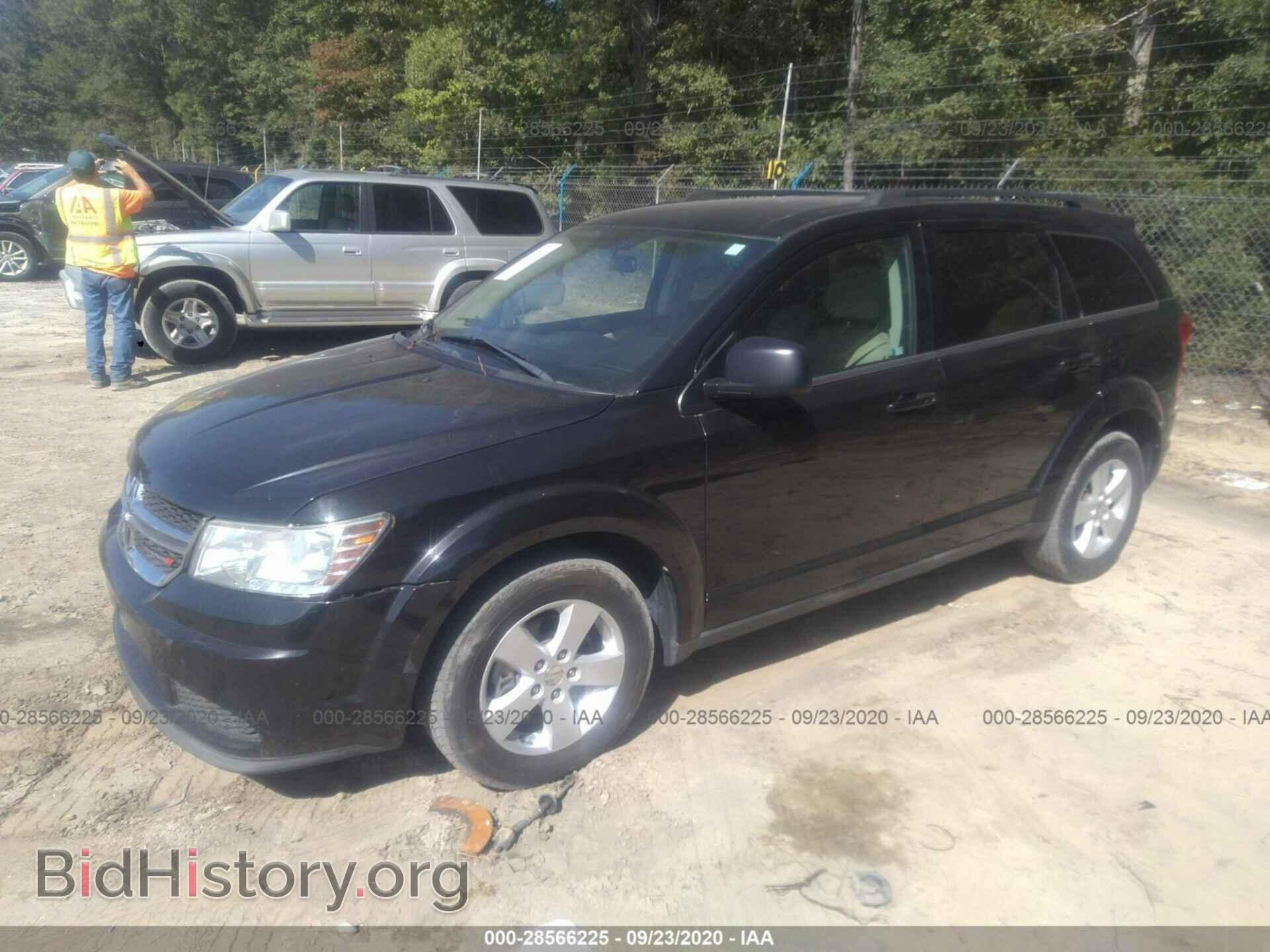 2013 DODGE JOURNEY - VIN: 3C4PDCAB1DT536761 - Фото 2