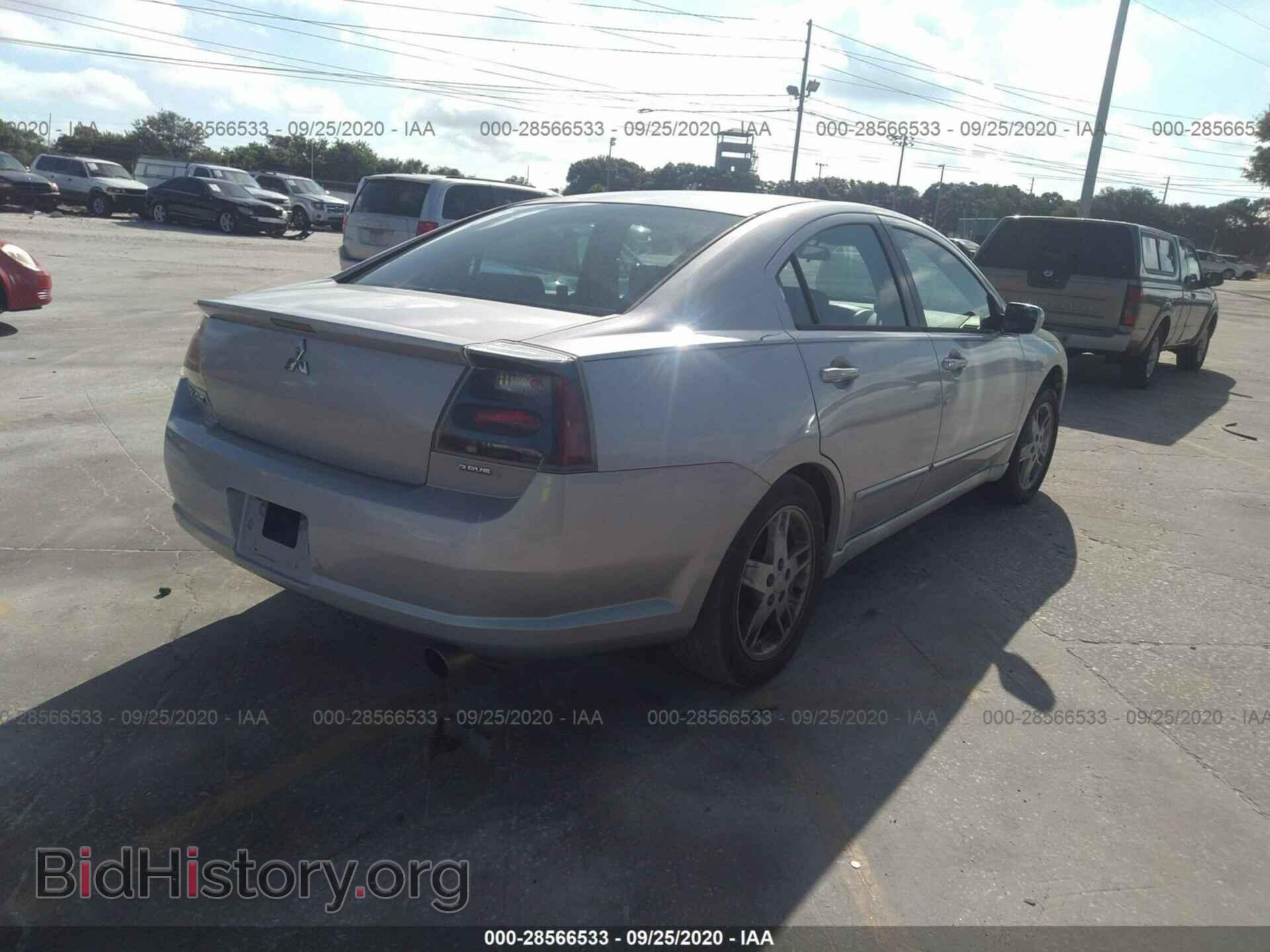 2006 MITSUBISHI GALANT - VIN: 4A3AB76S16E007533 - Фото 4