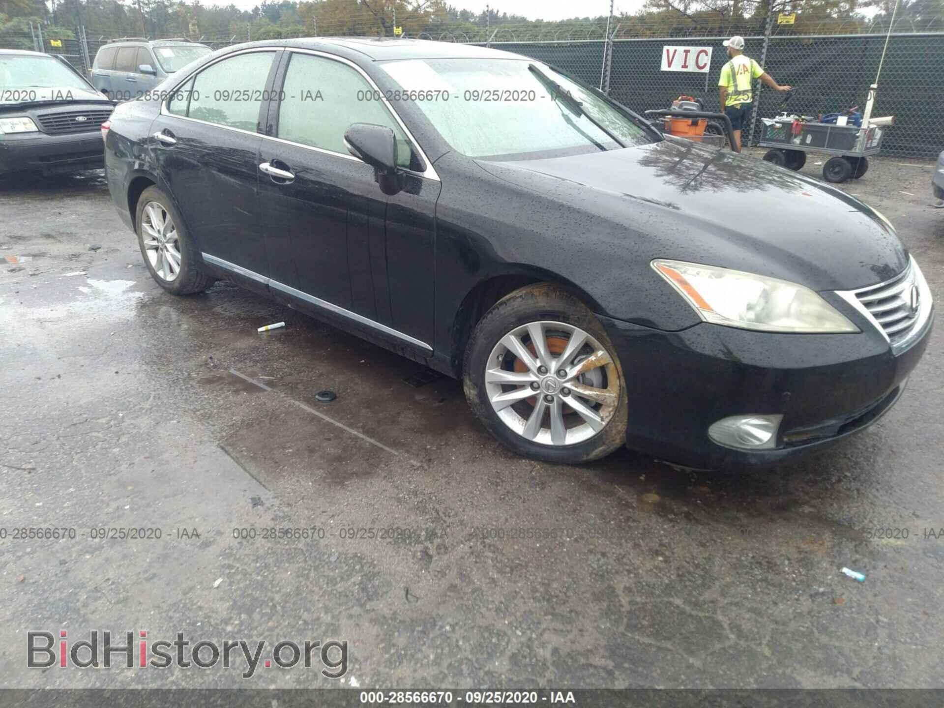 Фотография JTHBK1EG2B2460314 - LEXUS ES 350 2011