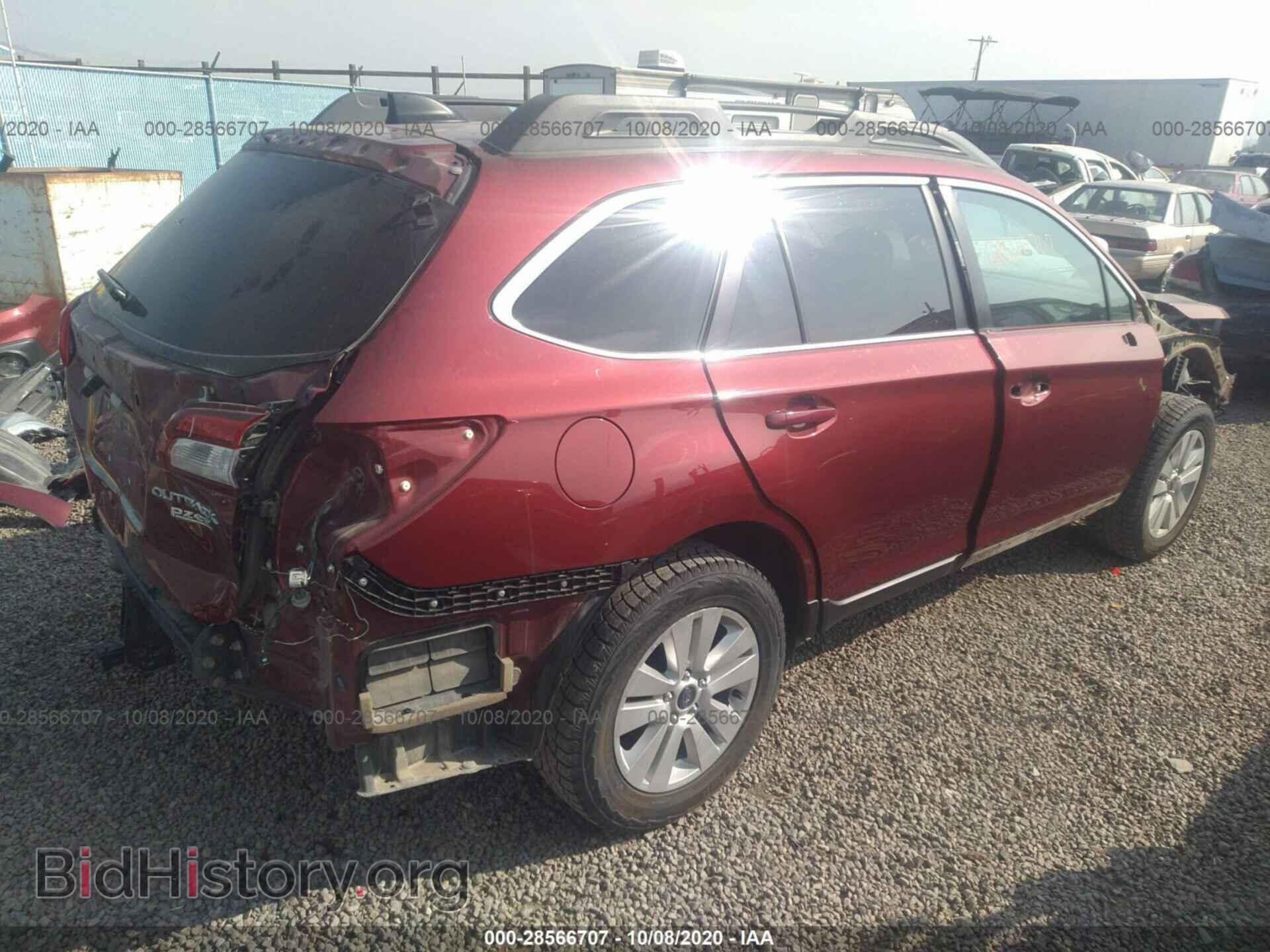 2016 SUBARU OUTBACK - VIN: 4S4BSAFC9G3229873 - Фото 4