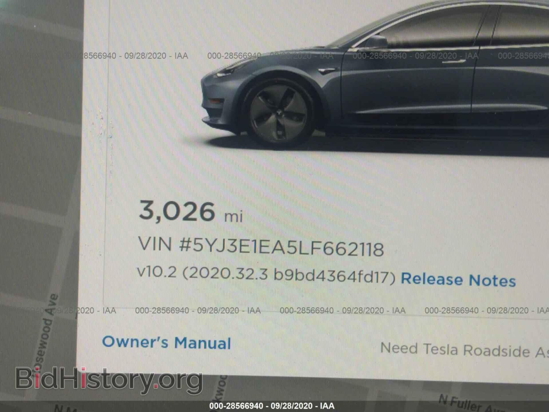 2020 TESLA MODEL 3 - VIN: 5YJ3E1EA5LF662118 - Photo 7