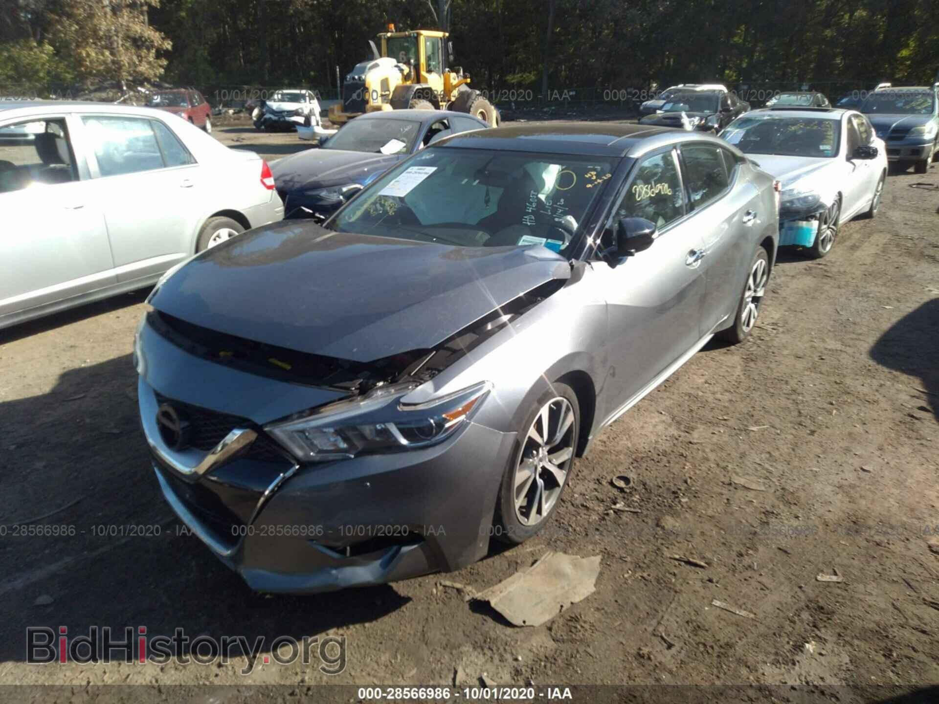 2017 NISSAN MAXIMA - VIN: 1N4AA6APXHC437522 - Фото 2