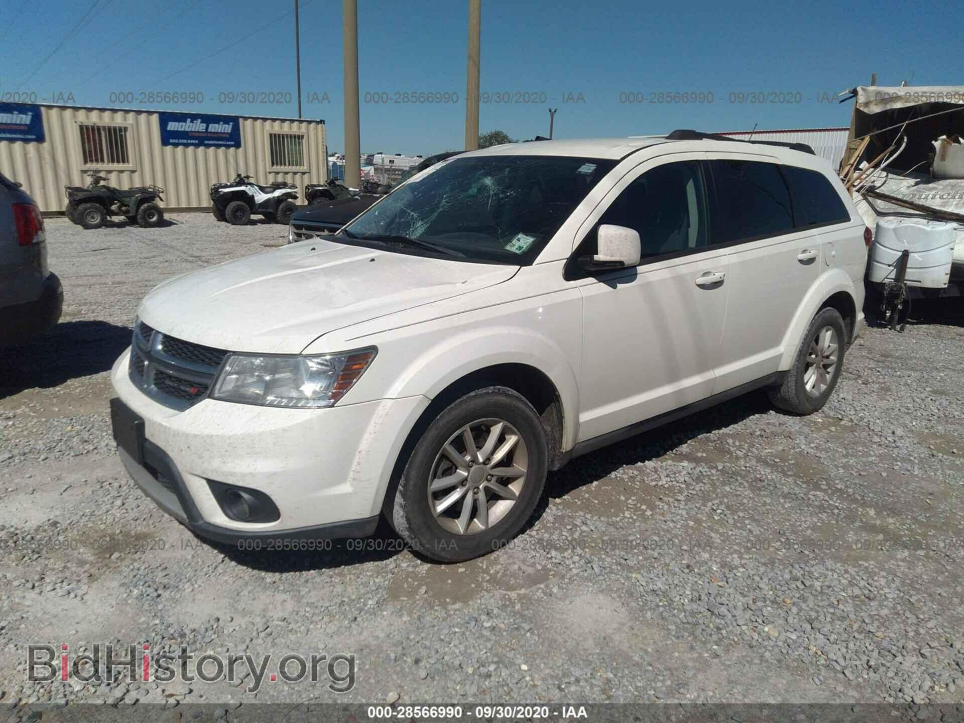 2013 DODGE JOURNEY - VIN: 3C4PDCBG4DT637111 - Фото 2