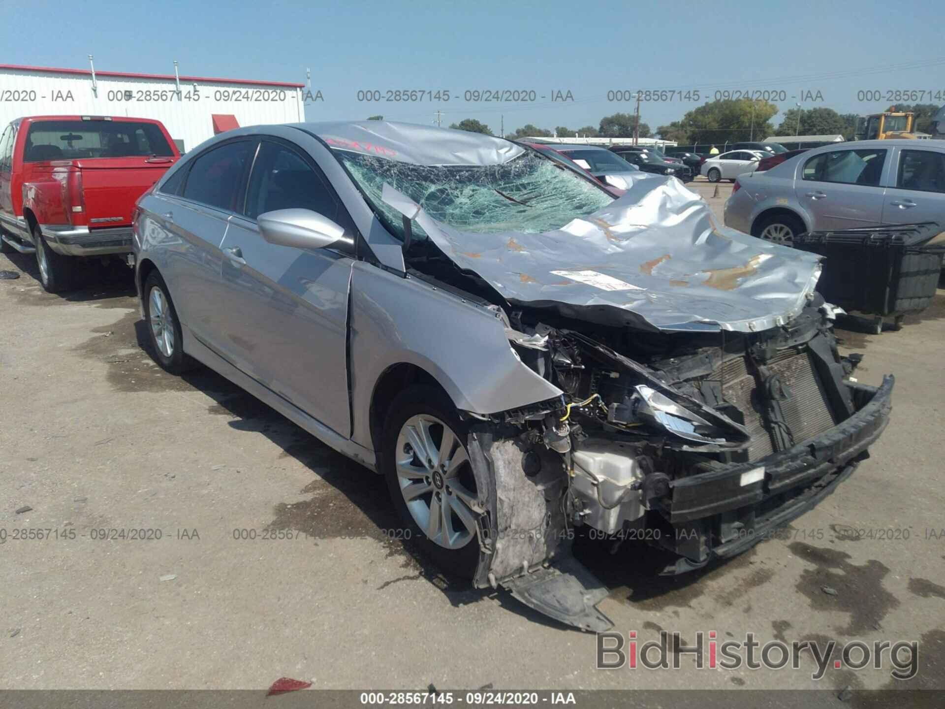 Photo 5NPEB4AC6EH848538 - HYUNDAI SONATA 2014