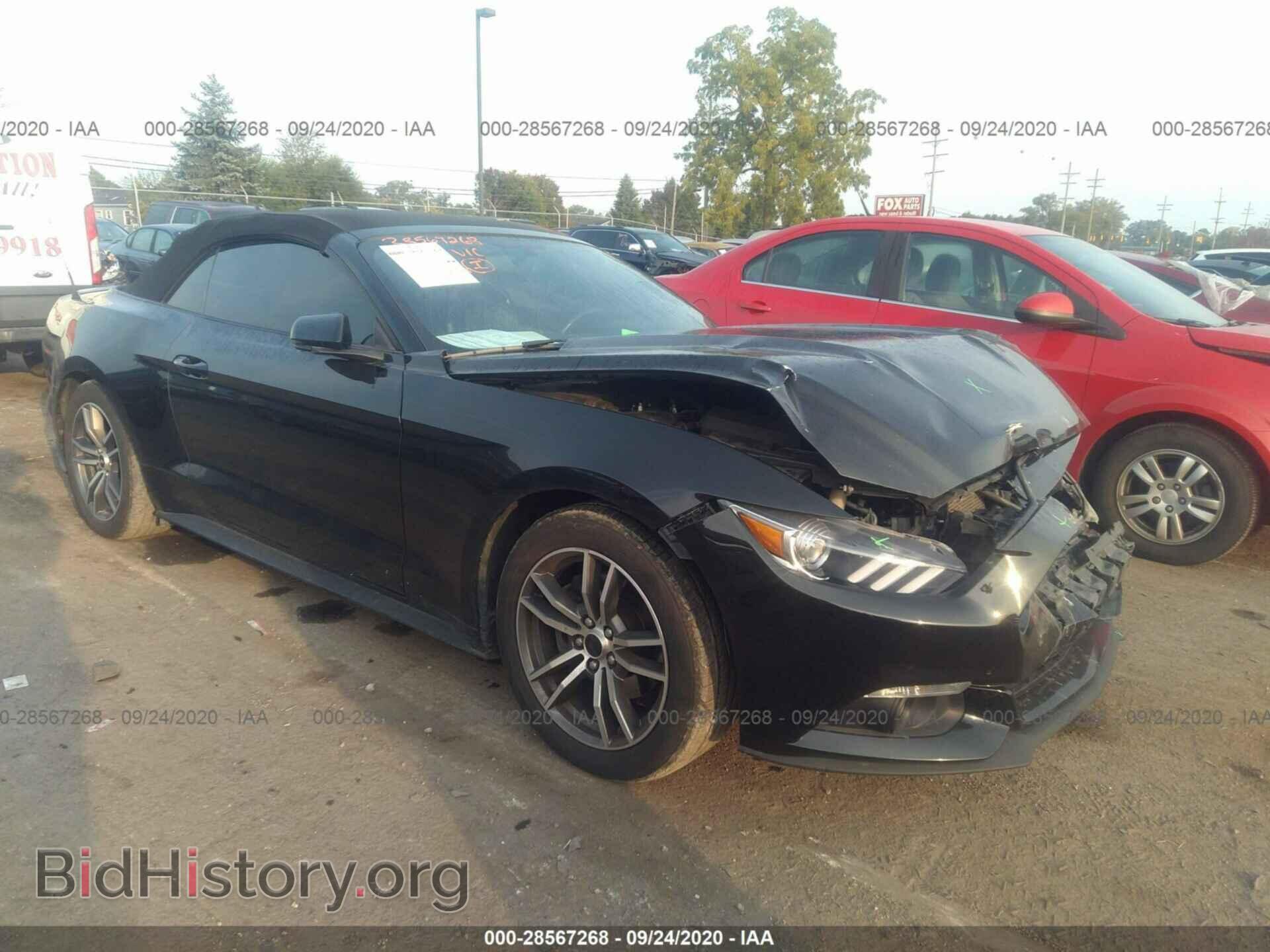 Photo 1FATP8UH2G5324237 - FORD MUSTANG 2016