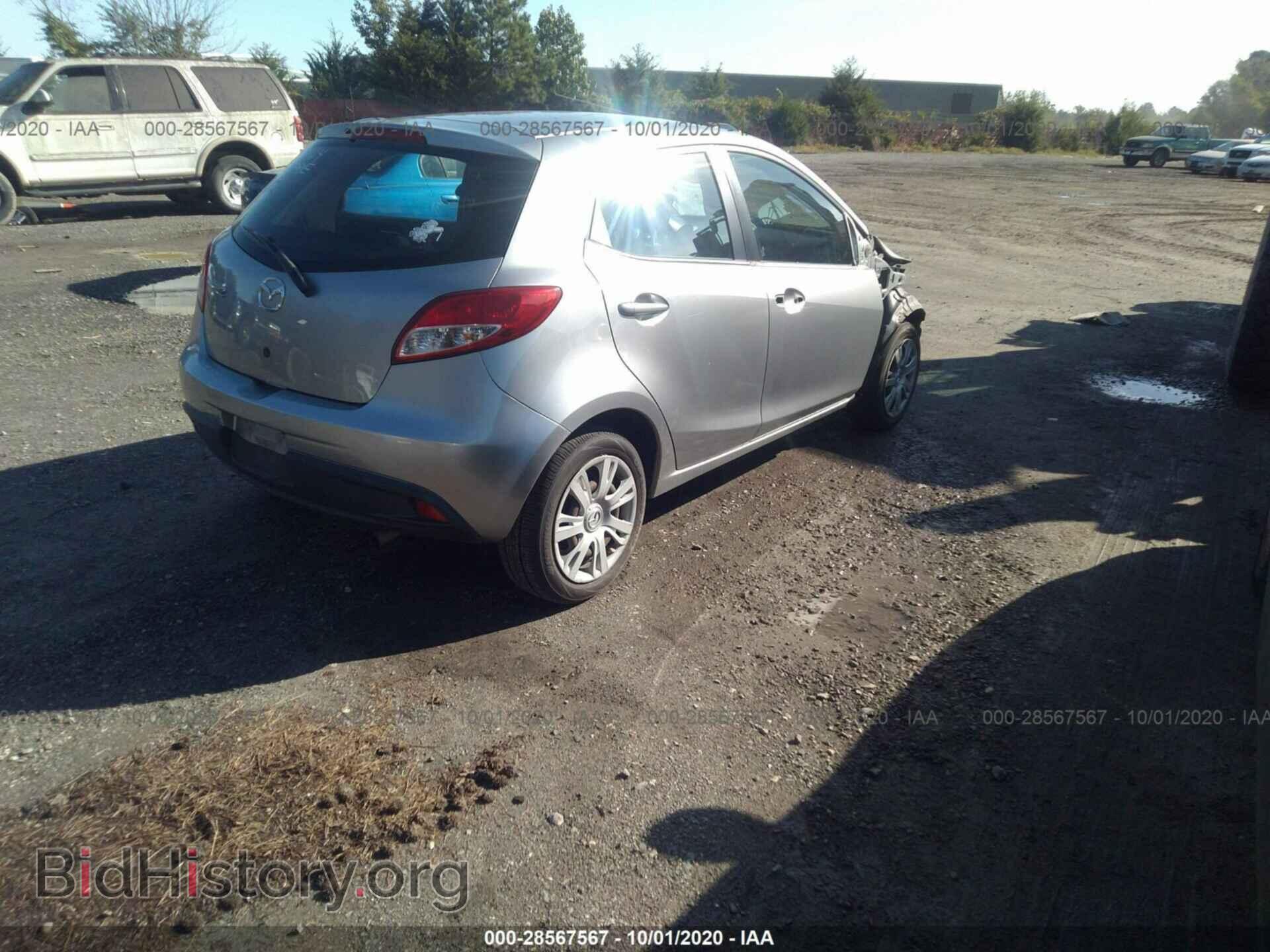 2012 MAZDA MAZDA2 - VIN: JM1DE1KY8C0147148 - Фото 4