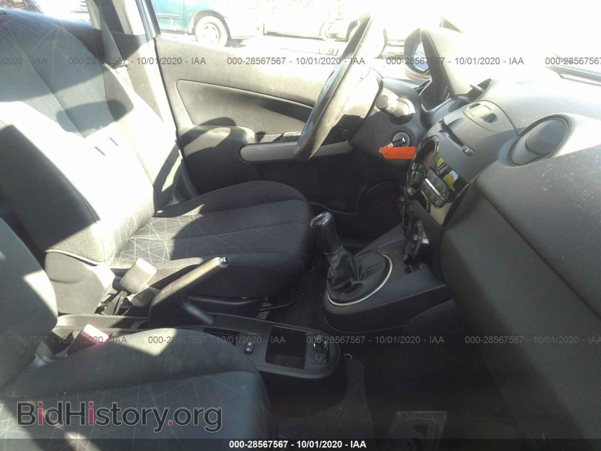 2012 MAZDA MAZDA2 - VIN: JM1DE1KY8C0147148 - Фото 5
