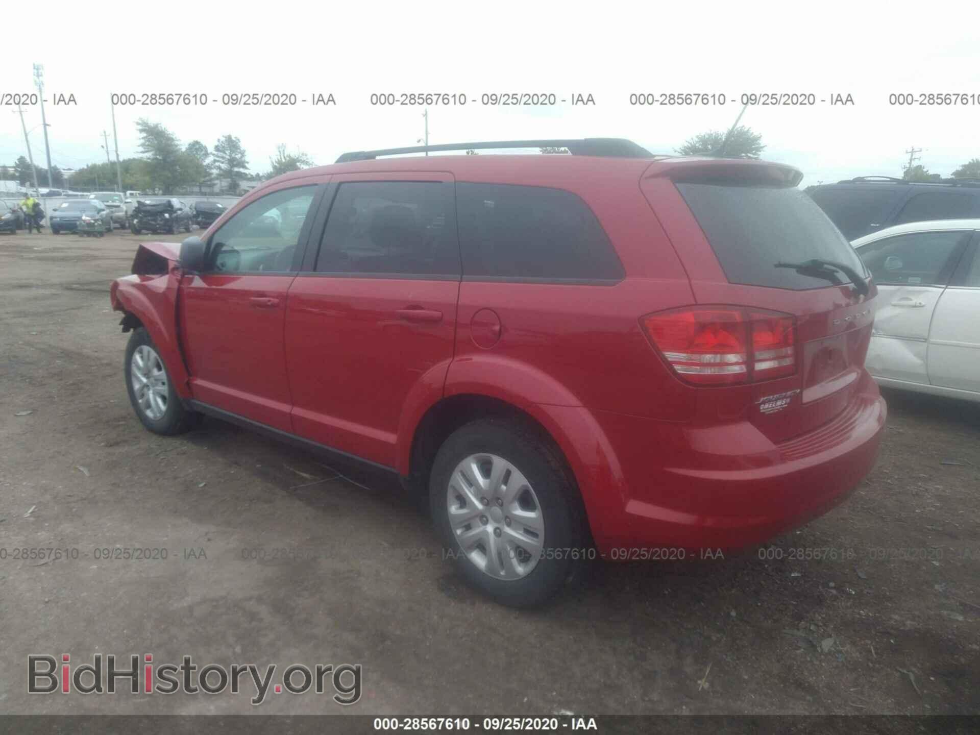 2016 DODGE JOURNEY - VIN: 3C4PDCAB3GT223392 - Фото 3
