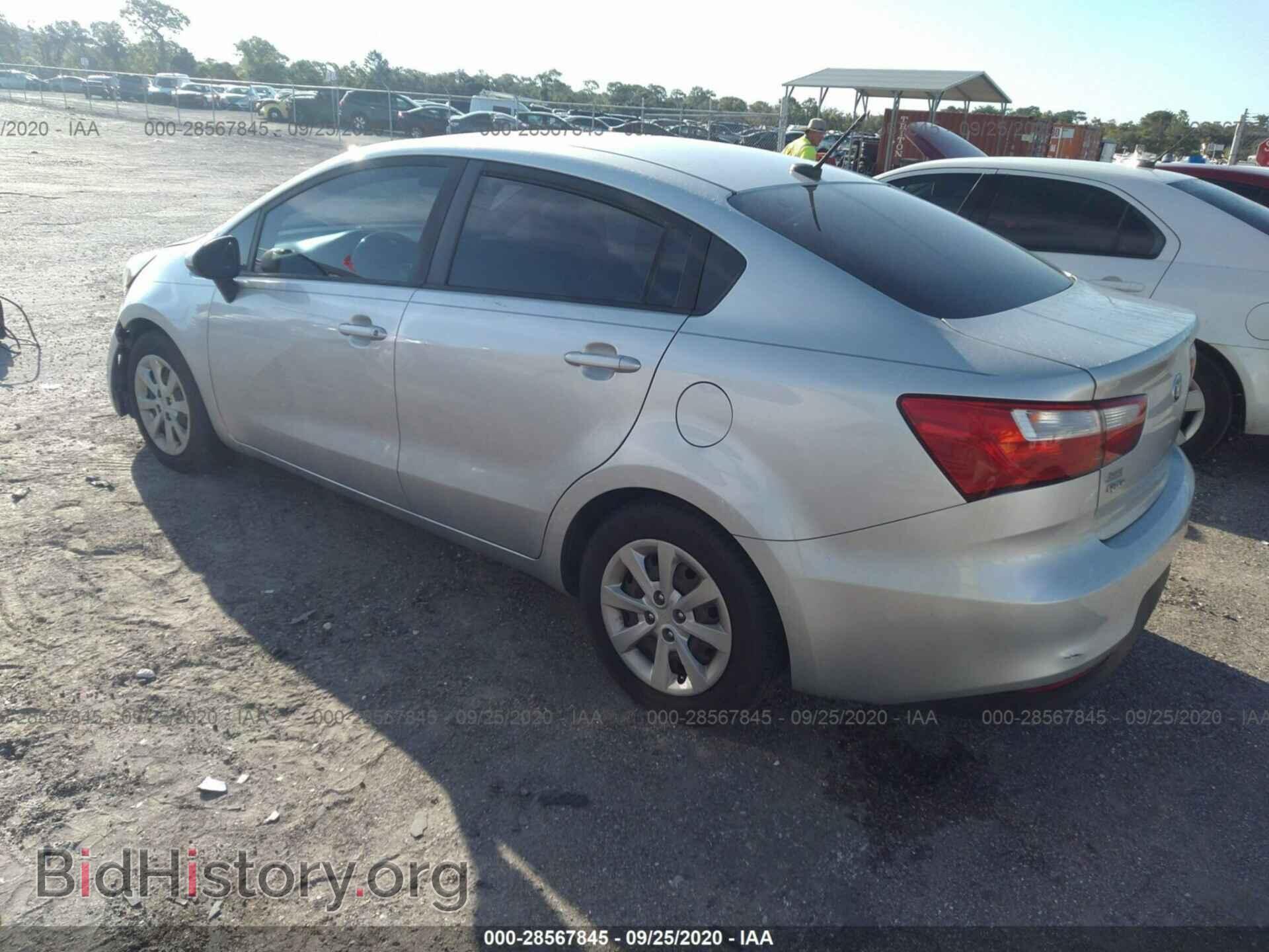 2016 KIA RIO - VIN: KNADM4A34G6663694 - Фото 3