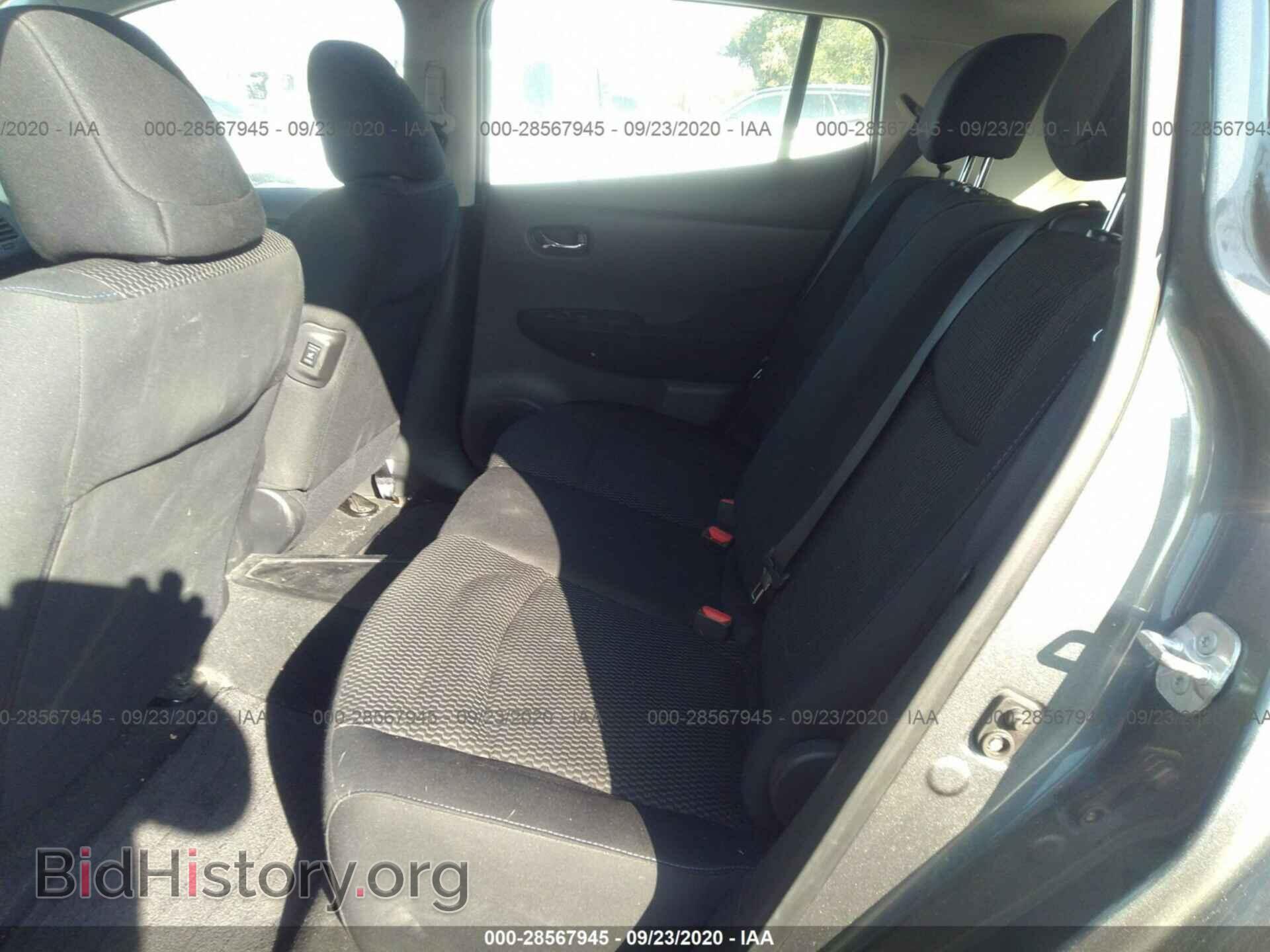 2015 NISSAN LEAF - VIN: 1N4AZ0CP7FC322411 - Фото 8