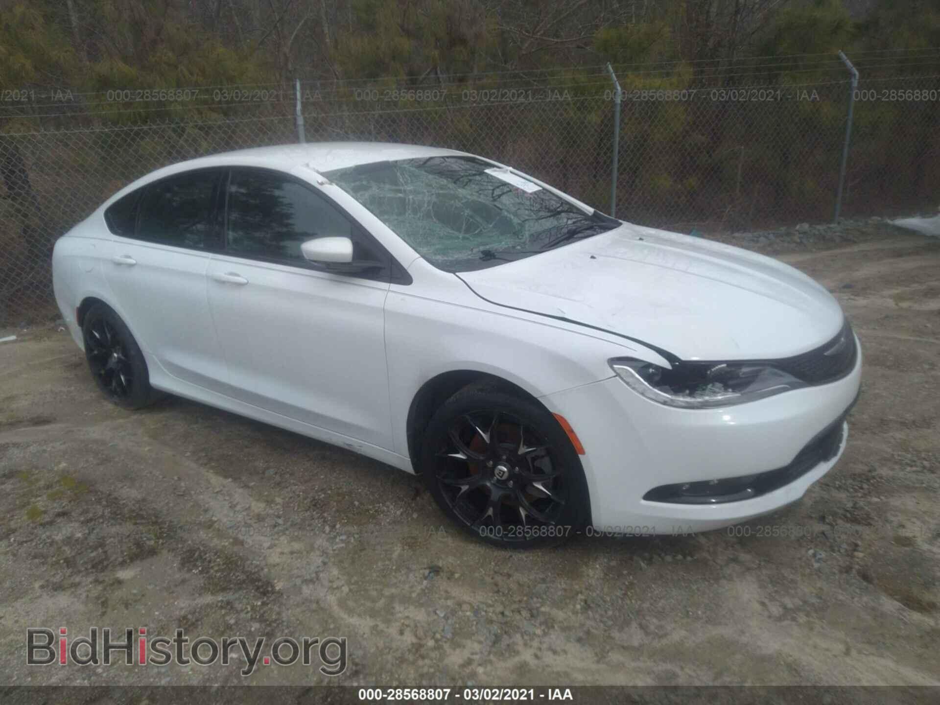 Фотография 1C3CCCBGXFN605014 - CHRYSLER 200 2015
