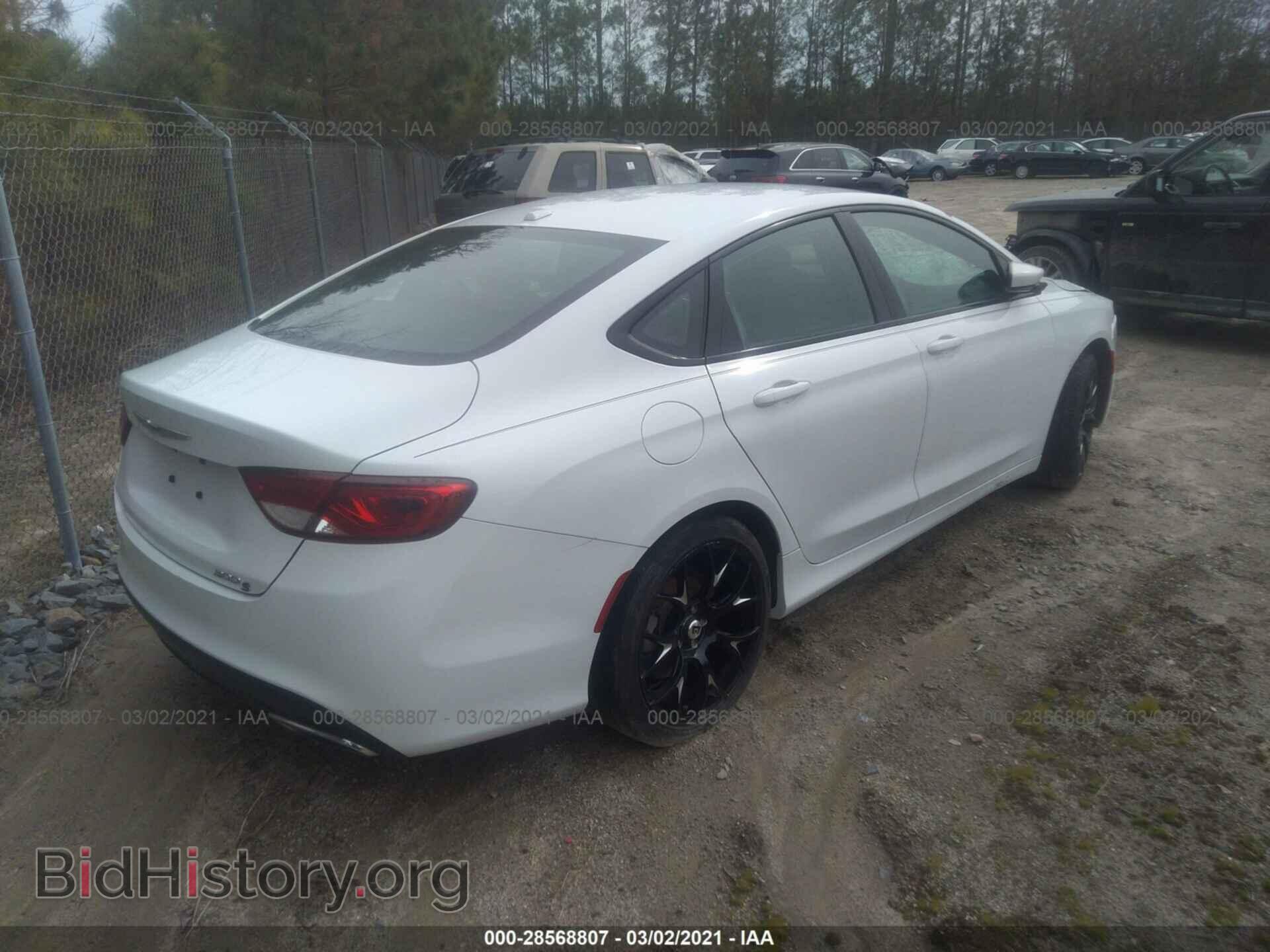 2015 CHRYSLER 200 - VIN: 1C3CCCBGXFN605014 - Фото 4