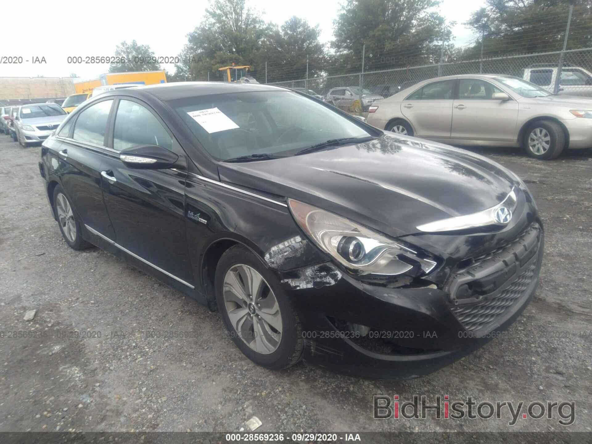 Photo KMHEC4A41DA090163 - HYUNDAI SONATA HYBRID 2013