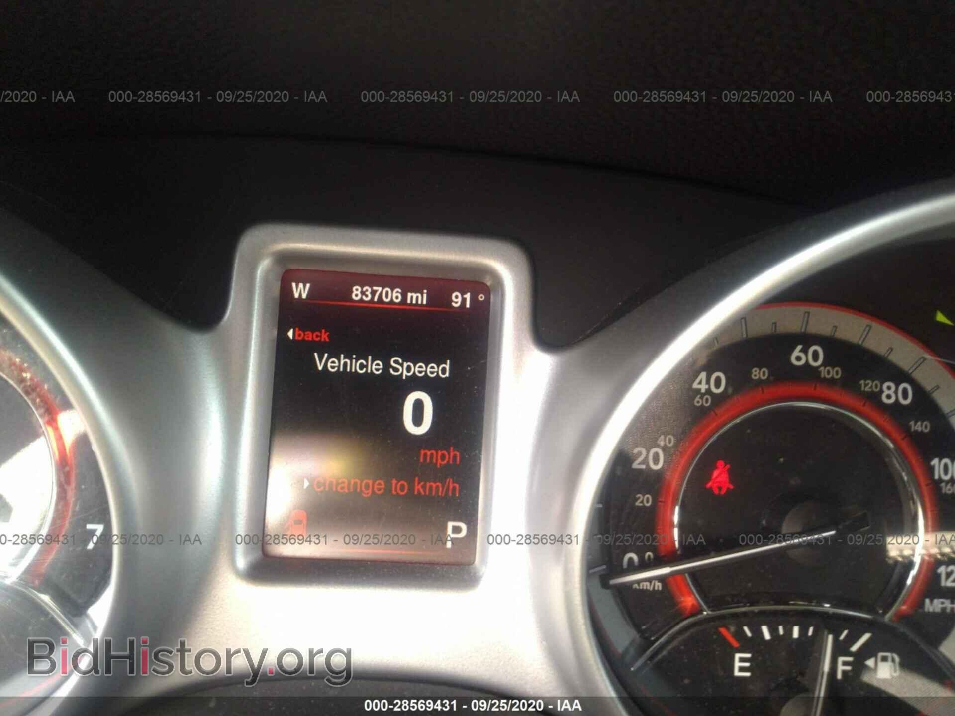 2014 DODGE JOURNEY - VIN: 3C4PDCBG6ET189066 - Фото 7
