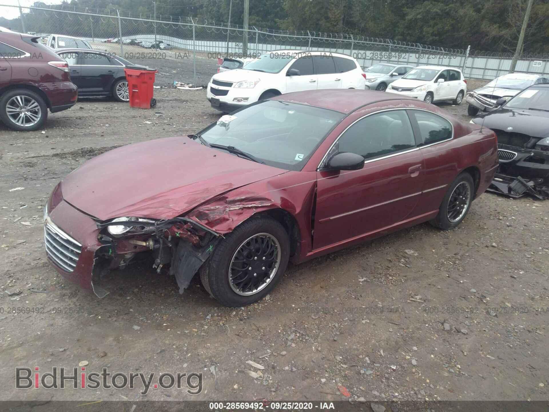 2004 CHRYSLER SEBRING - VIN: 4C3AG42G64E068218 - Фото 2