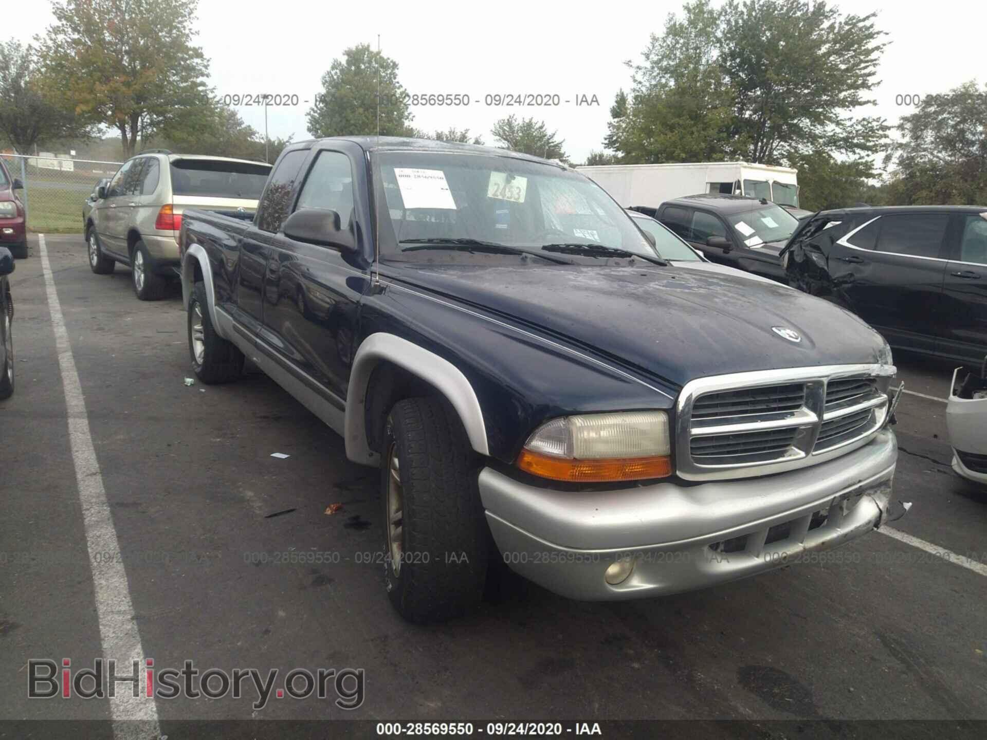 Photo 1D7HL42X73S155638 - DODGE DAKOTA 2003
