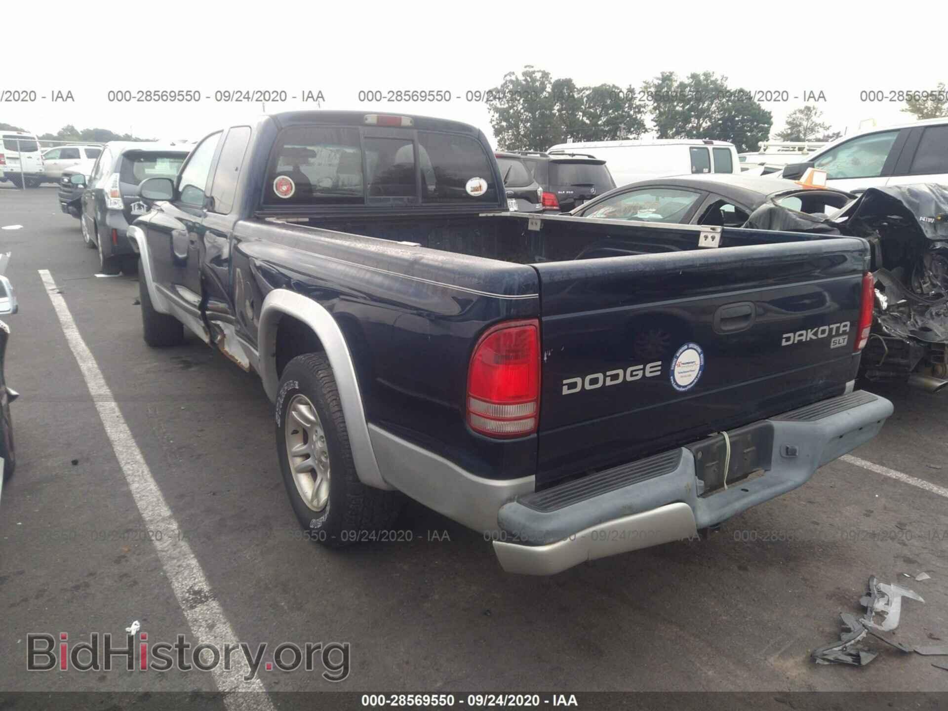 2003 DODGE DAKOTA - VIN: 1D7HL42X73S155638 - Фото 3