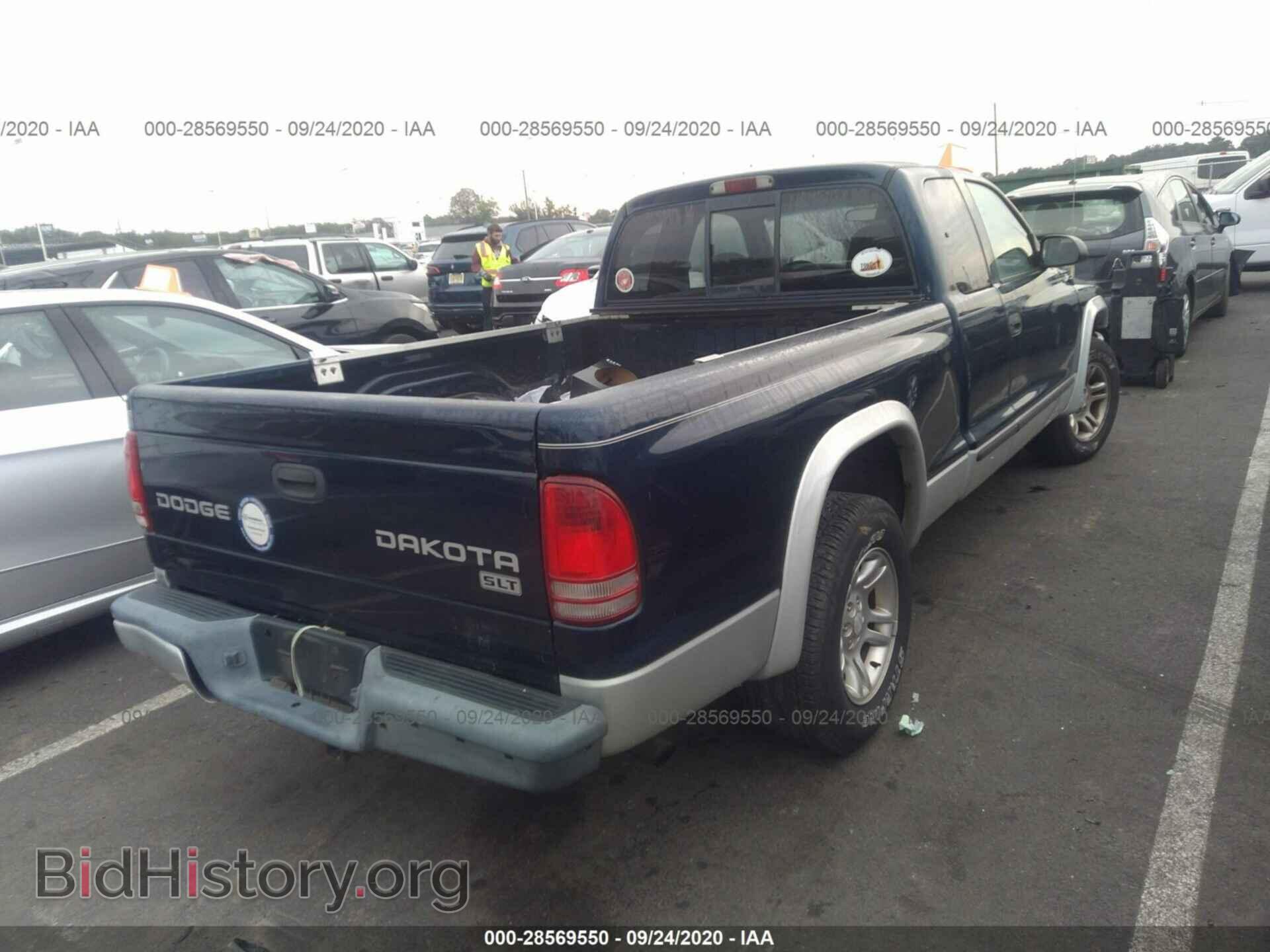 2003 DODGE DAKOTA - VIN: 1D7HL42X73S155638 - Фото 4