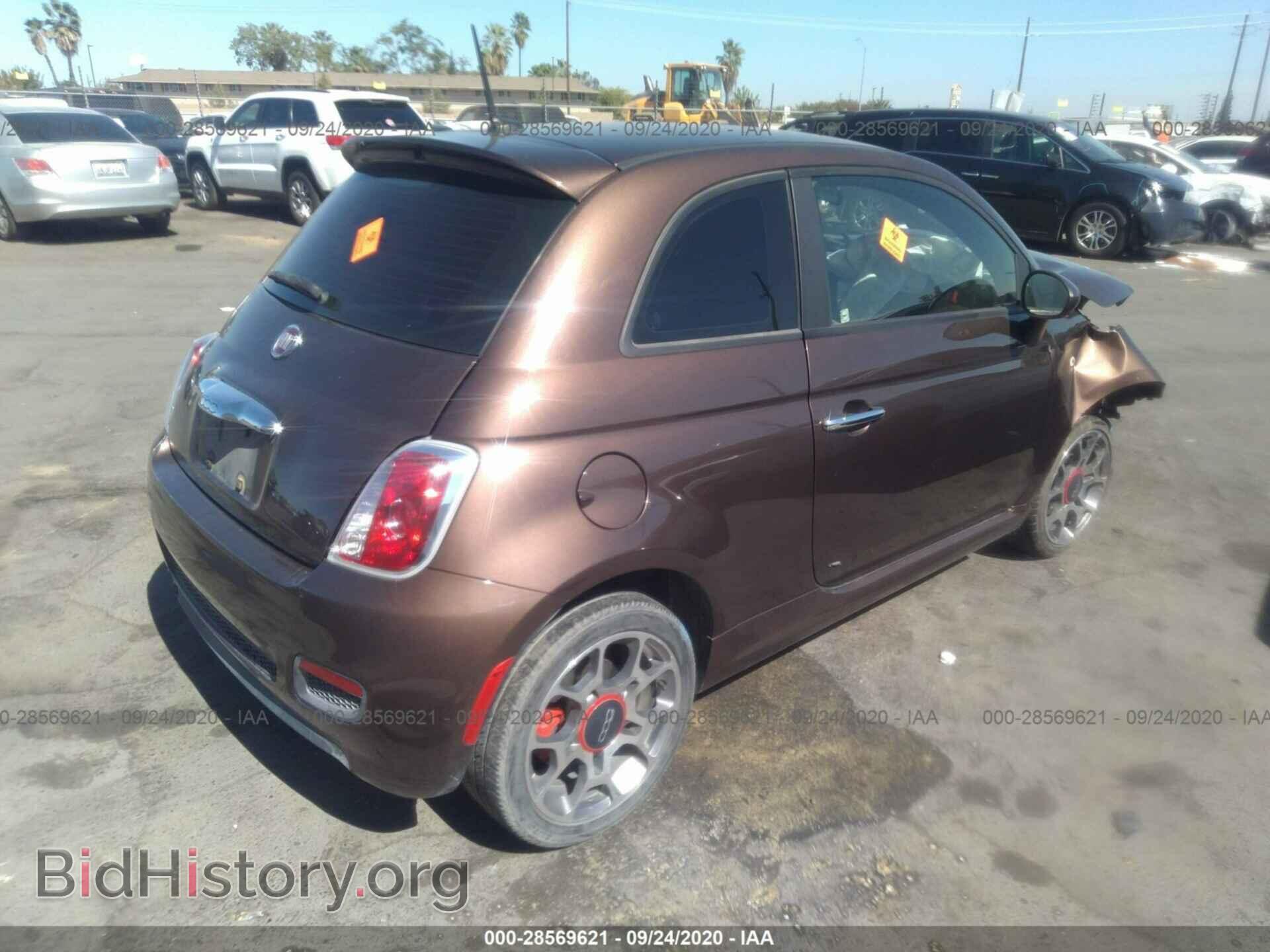 2012 FIAT 500 - VIN: 3C3CFFBR3CT200568 - Фото 4