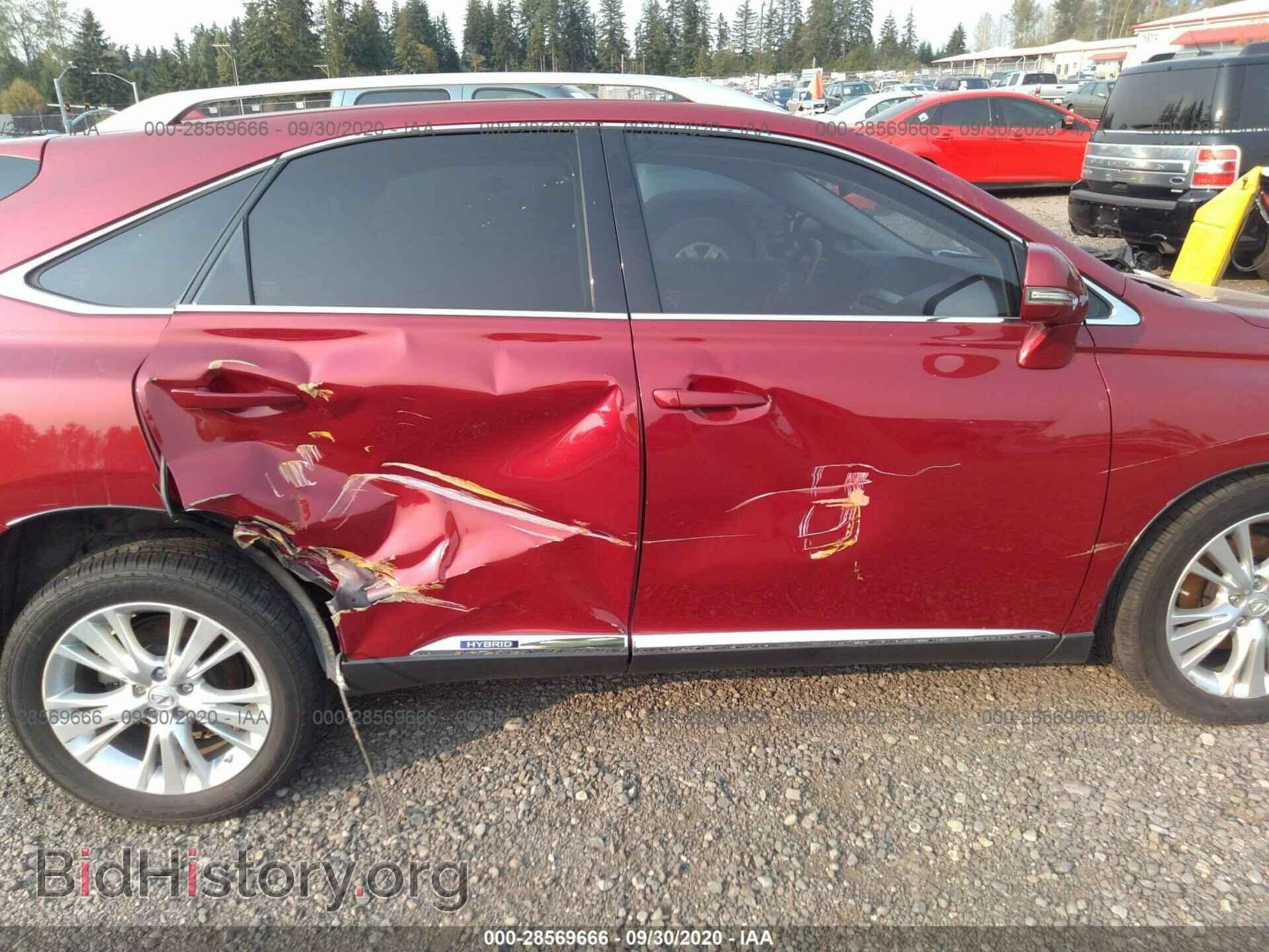 2010 LEXUS RX 450H - VIN: JTJBC1BA8A2019975 - Фото 6